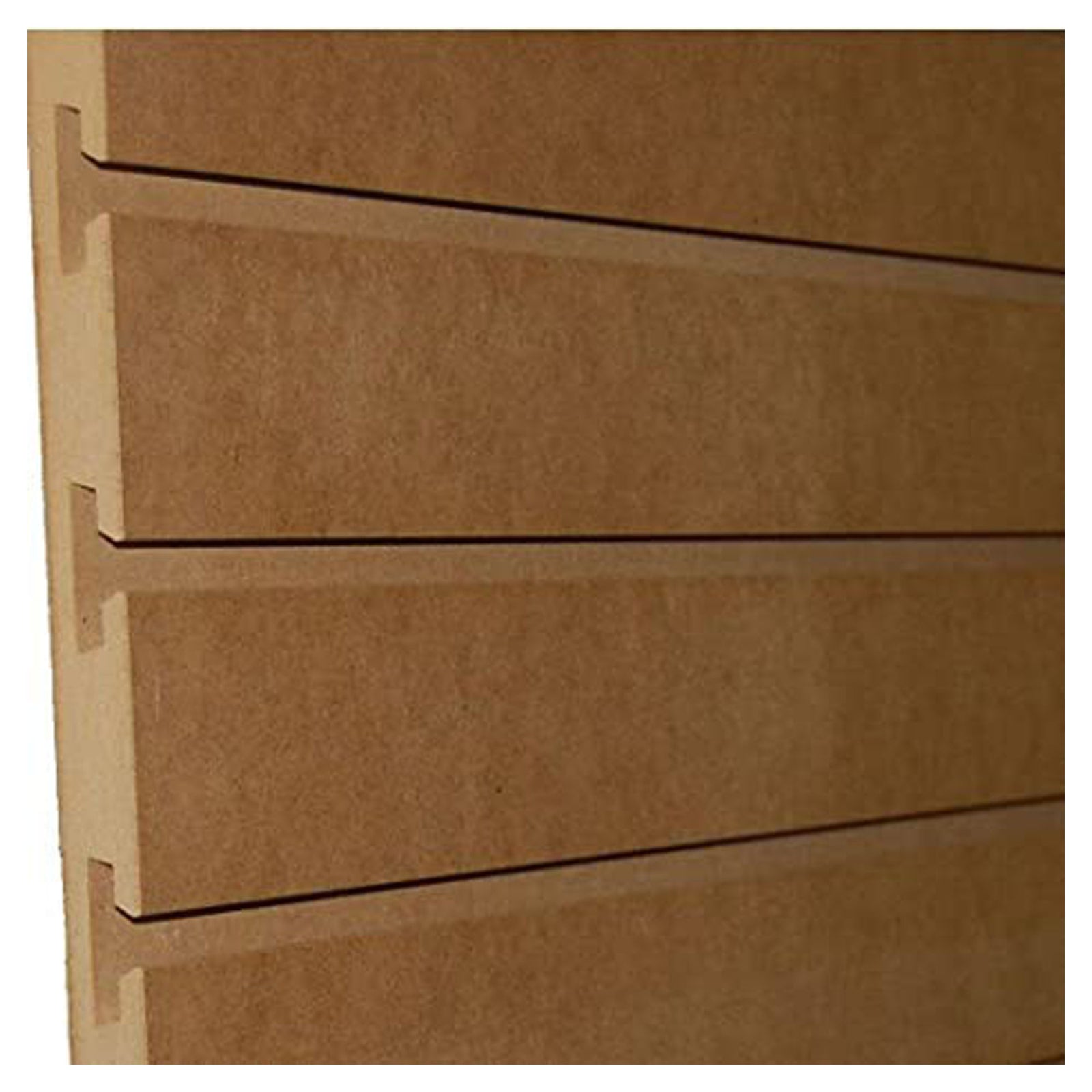 Slatwall naturel, sur le 4', 3/4'' x 4' x 8'