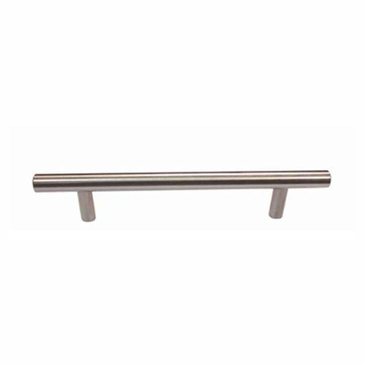 Poignée moderne ronde, bronze huilé brossée, 128 mm