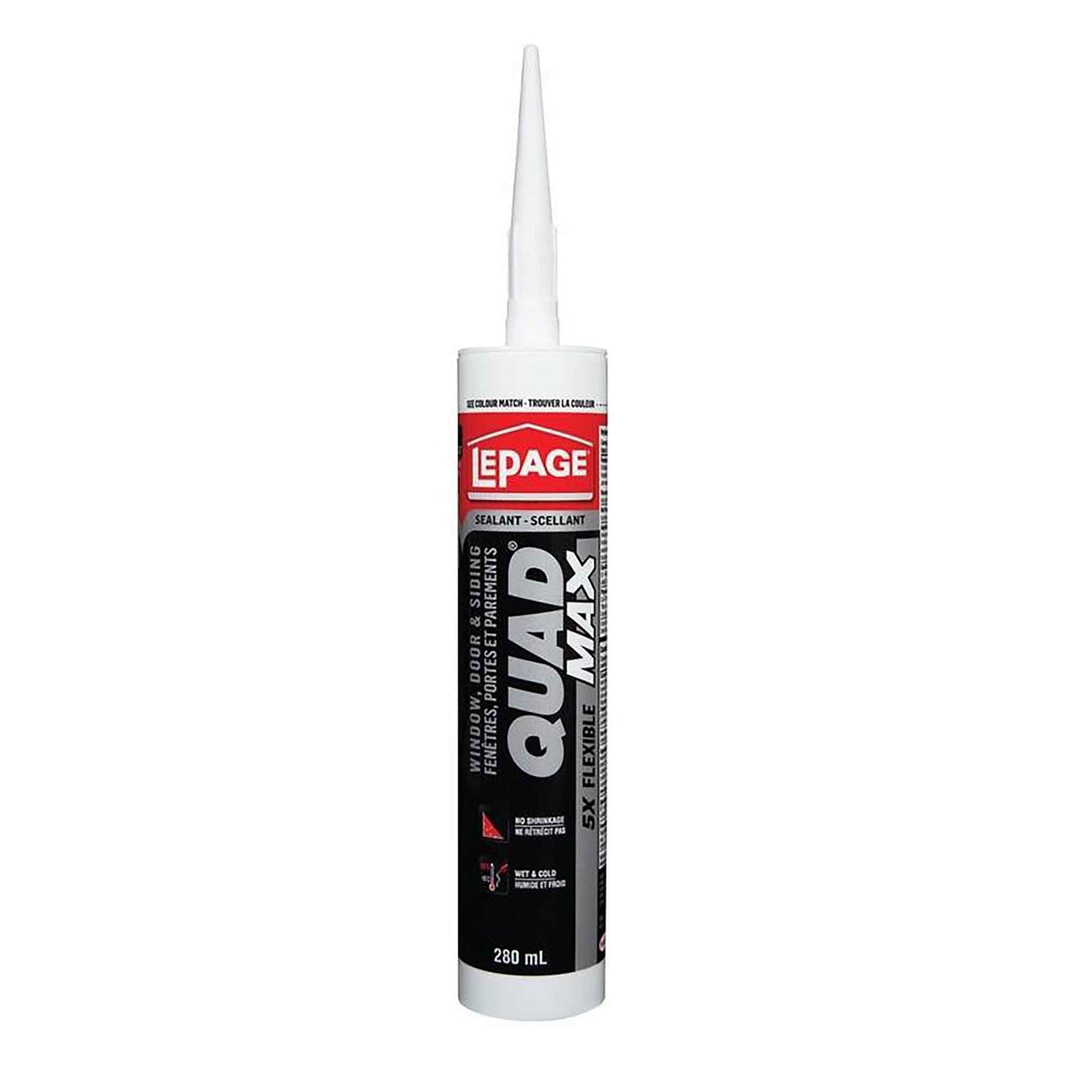 Calfeutrant Quad max, blanc arctique, 280 ml