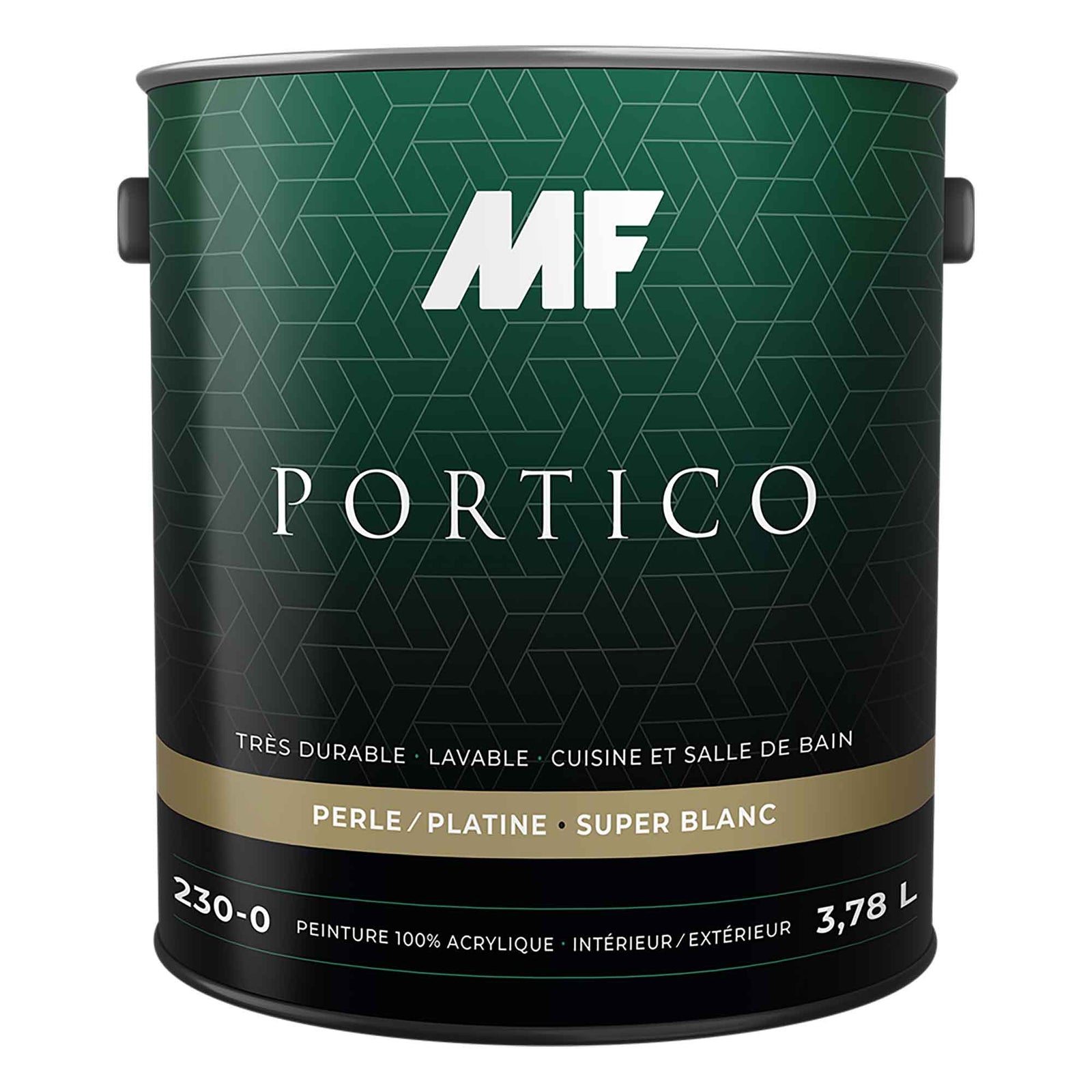 Peinture intérieur et extérieur Portico, perle, base D, 3,54 litres