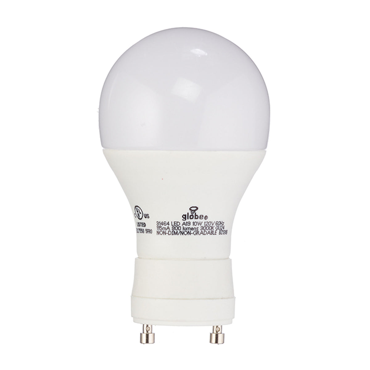 Ampoule DEL dimmanble A19, GU24, blanc doux, 60 watts