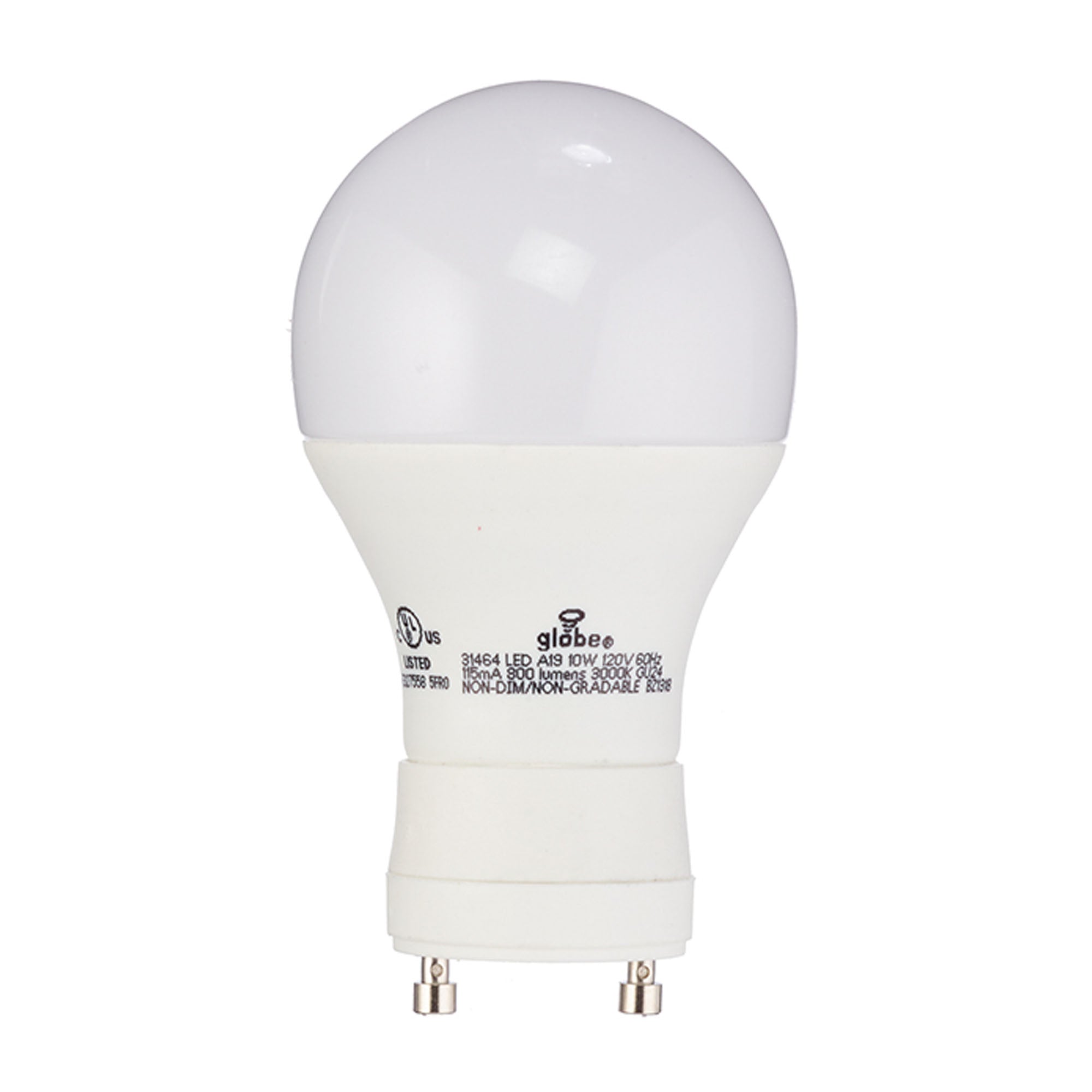 Ampoule DEL dimmanble A19, GU24, blanc doux, 60 watts
