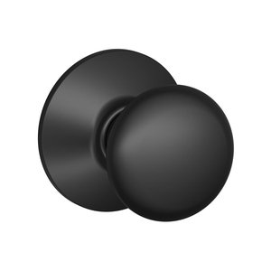 Bouton de passage Plymouth, noir mat