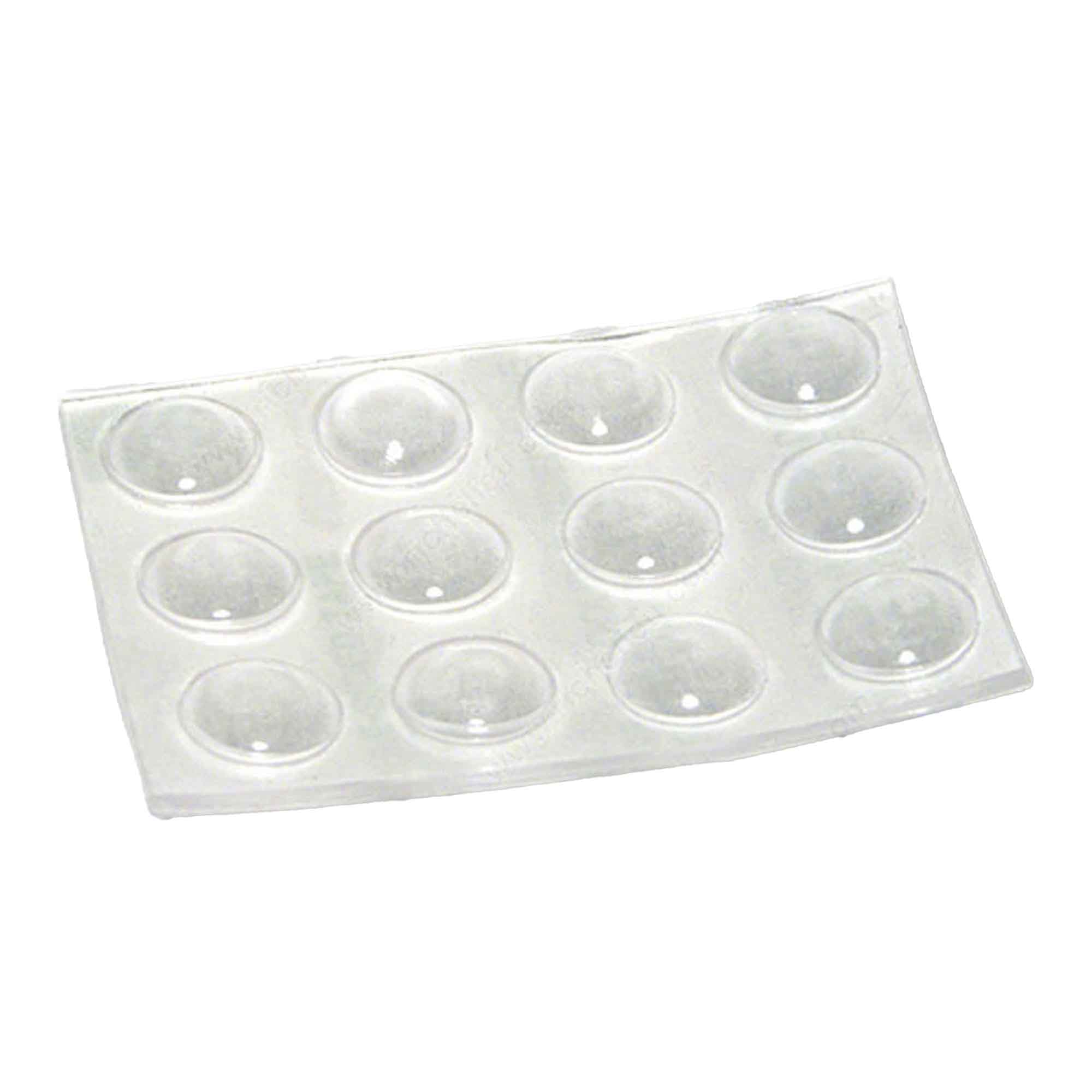 Coussinets amortisseurs en PVC Pro-tecr, 3/8'' (emballage de 12)