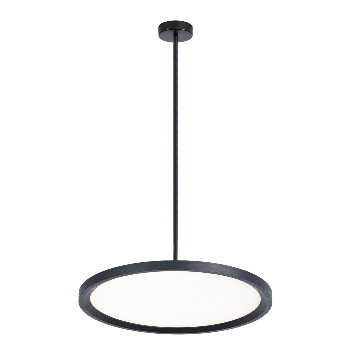 Plafonnier Suspendu Katharina, Noir, Del, 20''