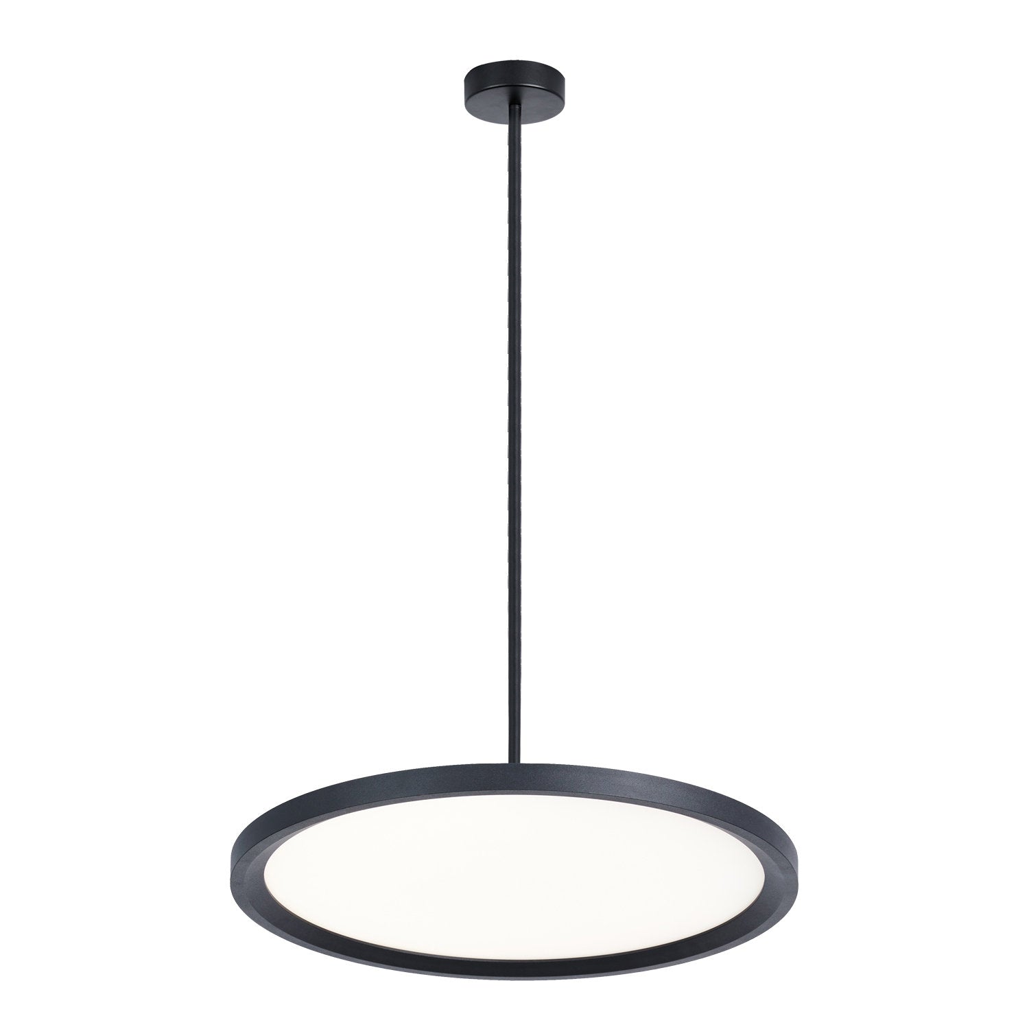 Plafonnier Suspendu Katharina, Noir, Del, 20''