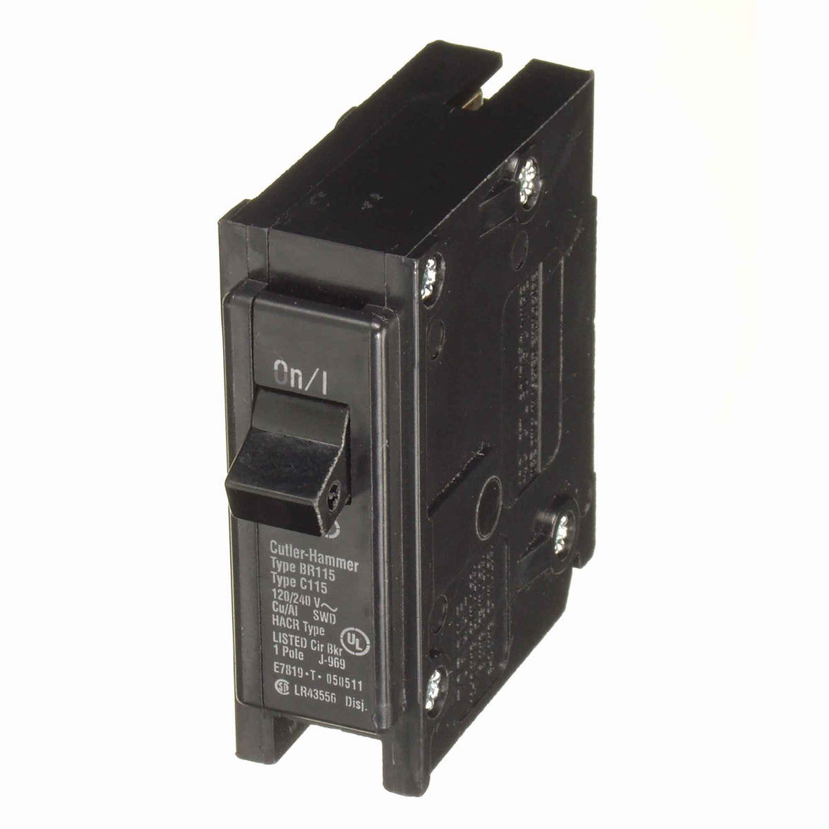 Disjoncteur unipolaire Q noir , 30 A