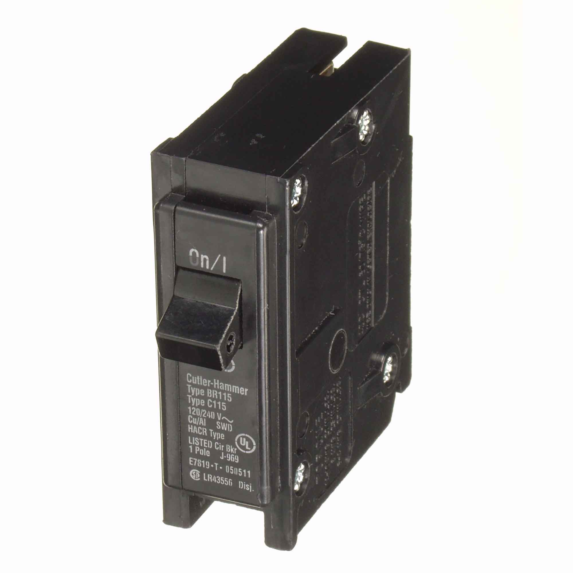 Disjoncteur unipolaire Q noir , 30 A