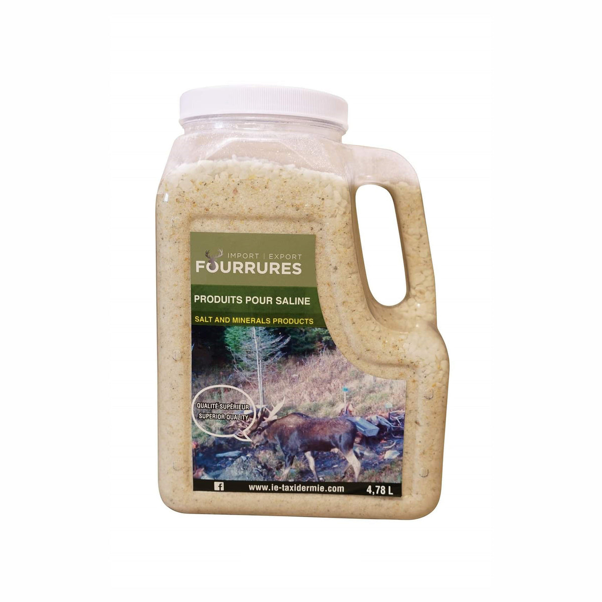 Produits de saline pour orignaux, 4,78 litres