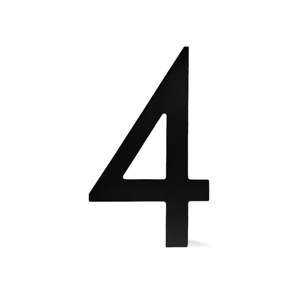 Chiffre d'adresse civique 9'', noir, #4