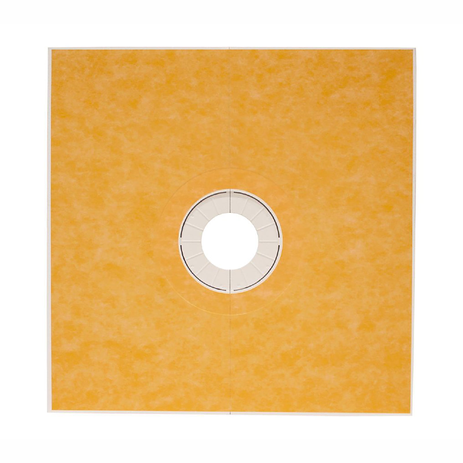 Base de douche centre, 72'' x 72'' 