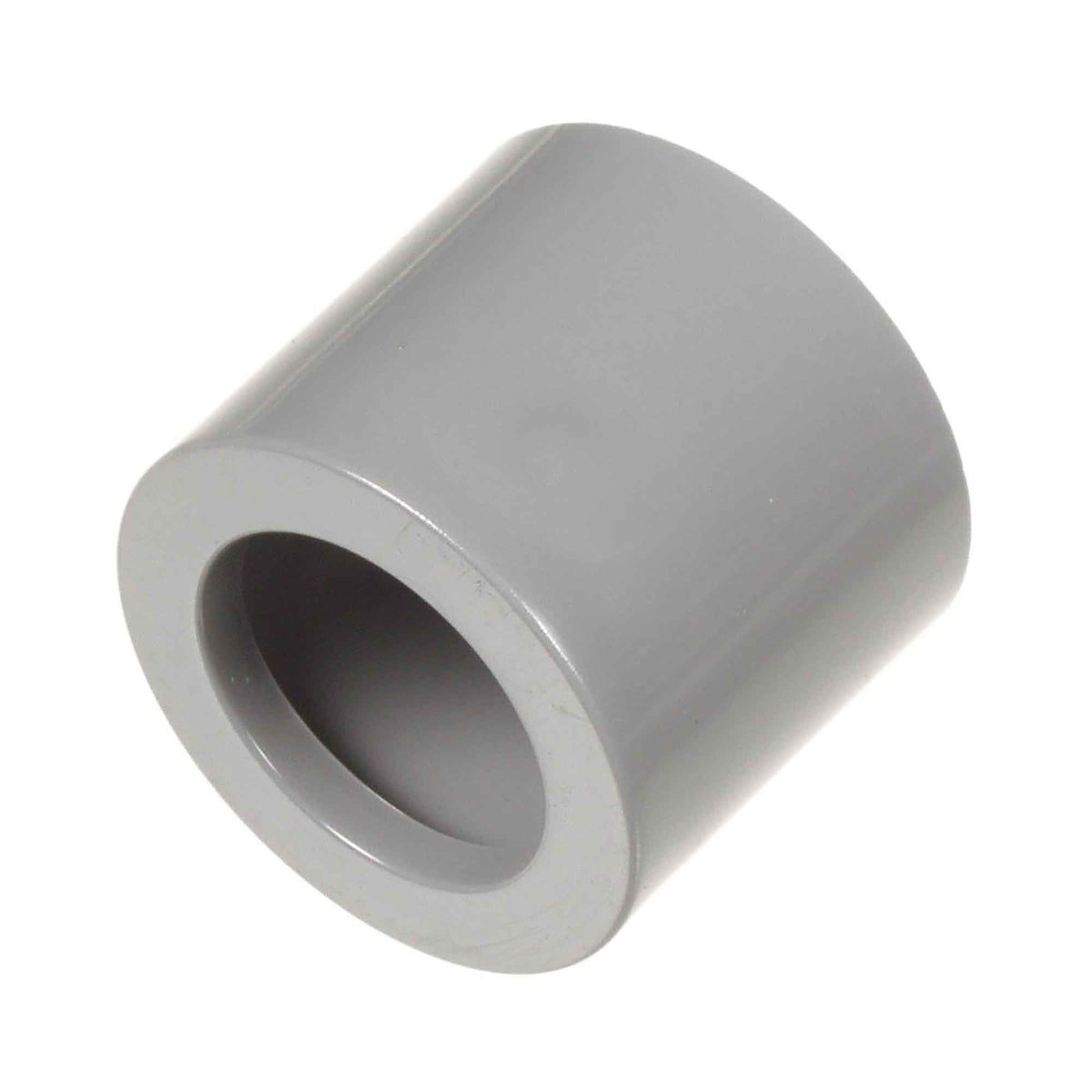 Manchon de réduction en PVC gris, 3/4" x 1/2"
