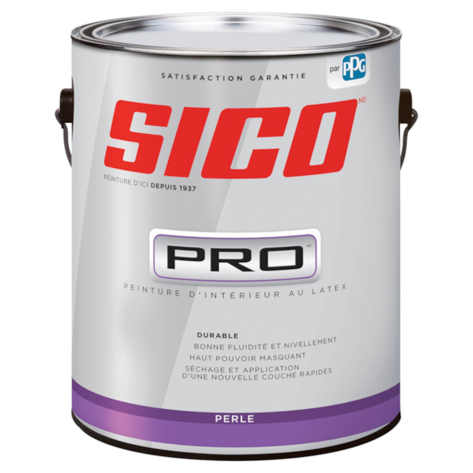Peinture sico pro, Perle, base 2, 3,43 litres