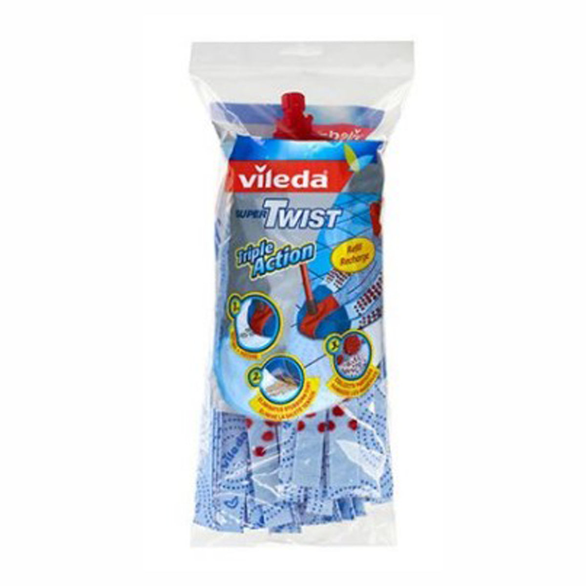 Recharge en microfibre, Twist Vileda