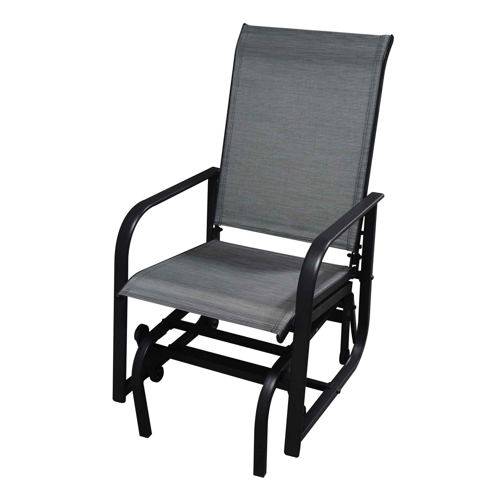 Chaise berçante à bille simple textilene