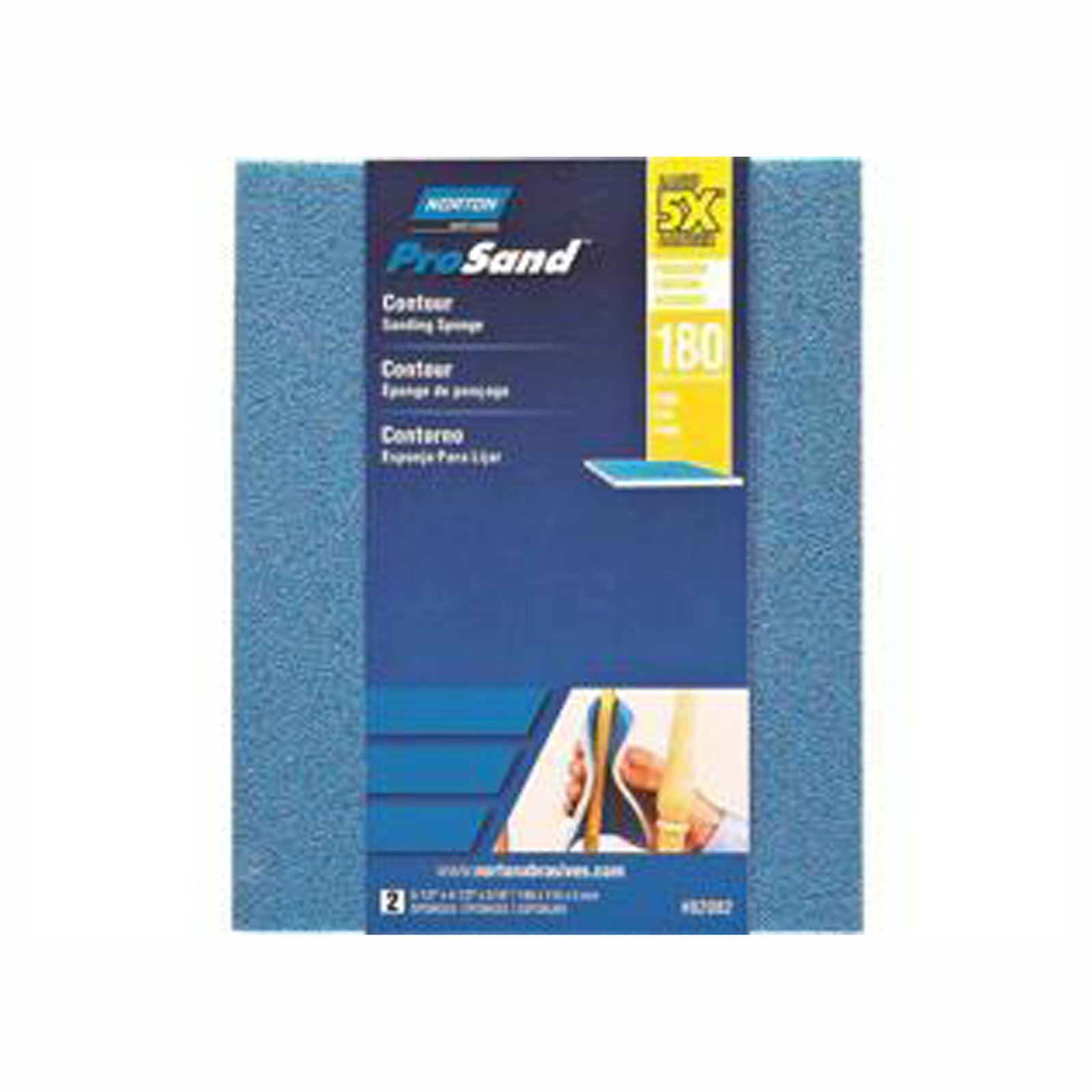 Éponge de ponçage de contour, 180 gr 