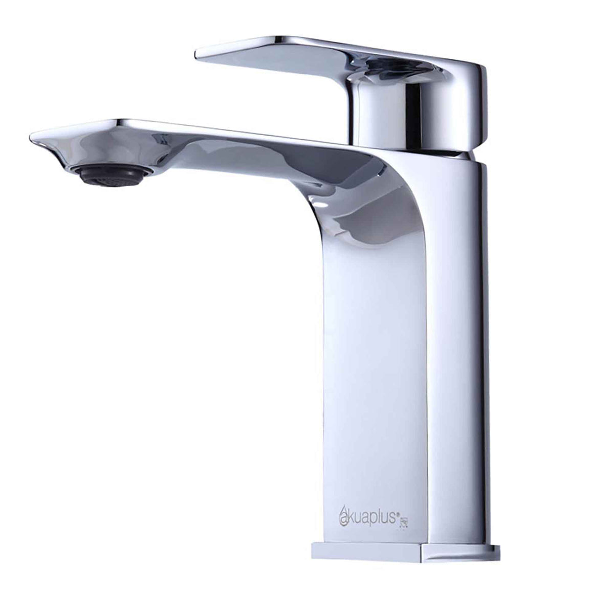 Robinet de lavabo monotrou rond Elena, chrome