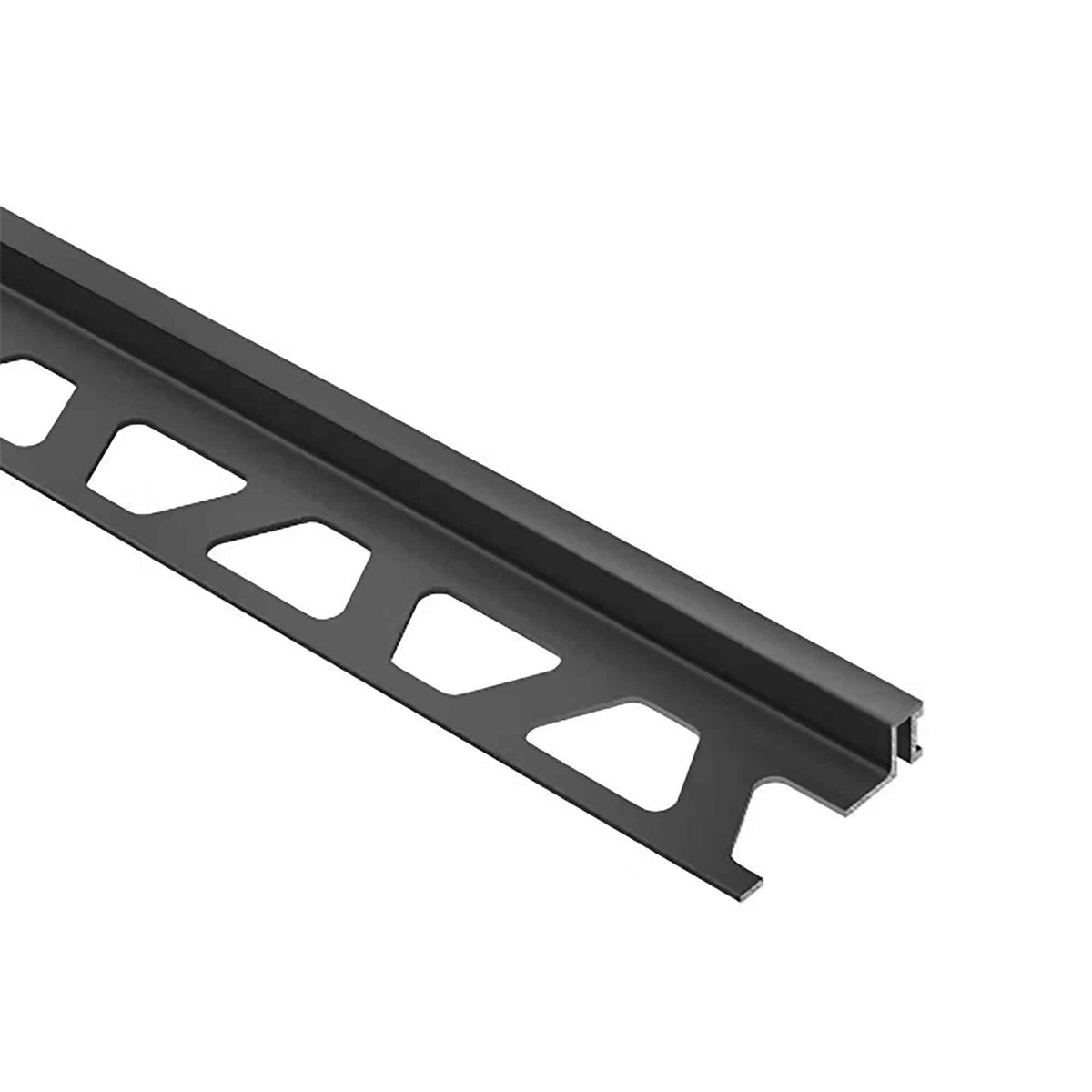 Moulure profilée de joint périphérique en PVC noir, 3/8''