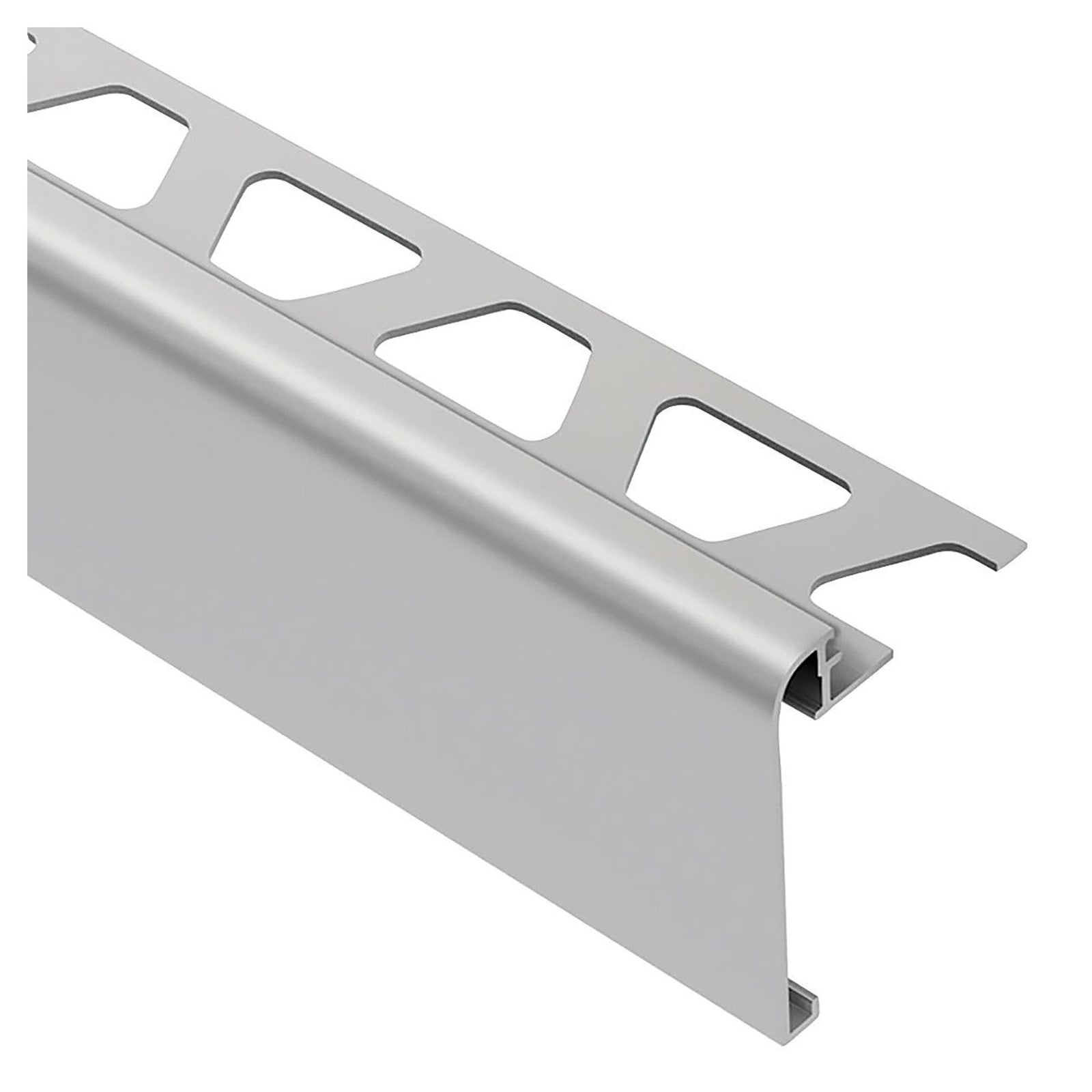 Moulure profilée de finition rondec en aluminium  nickel mat 5/16'', 8'