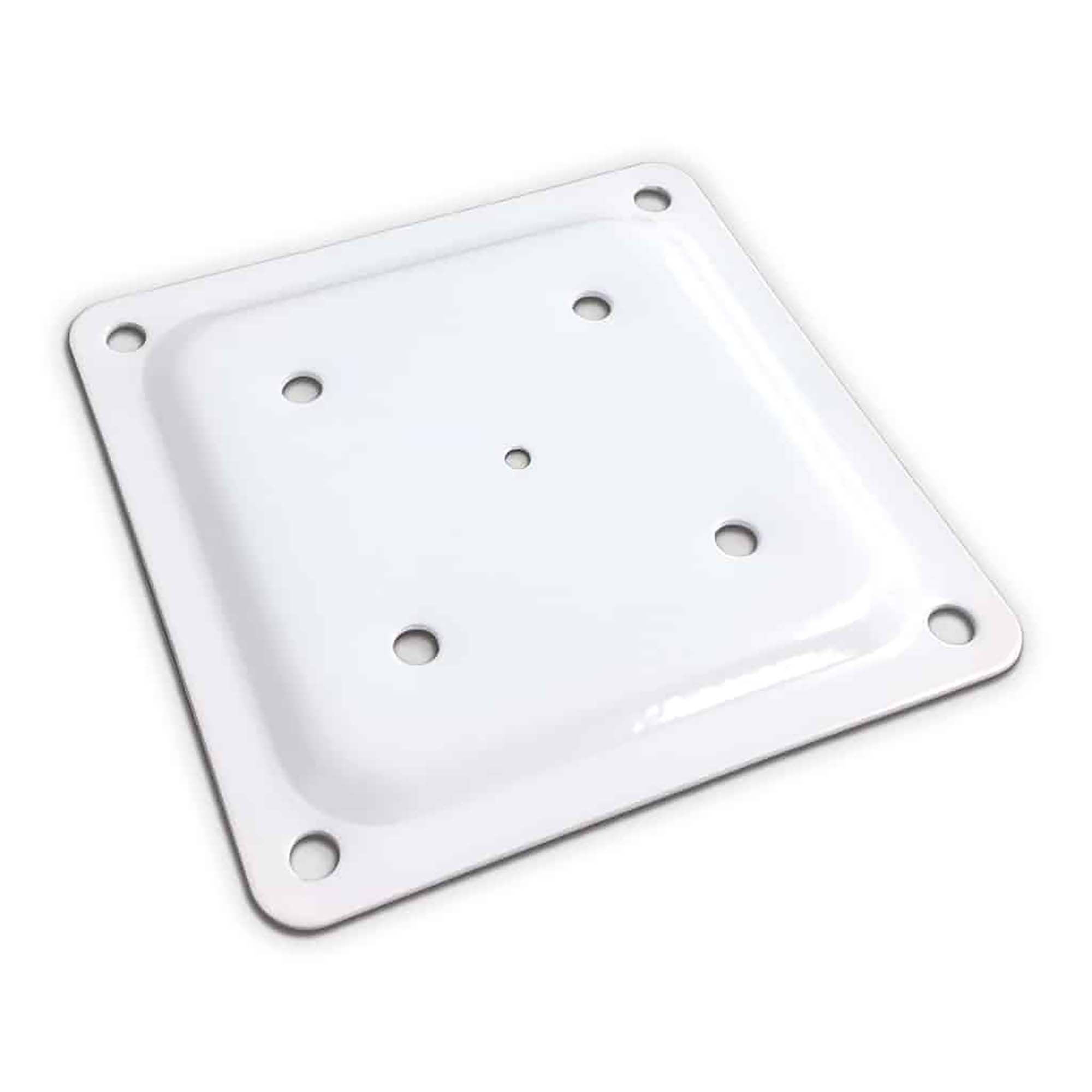 Assise de poteau 4'' x 4'', Fixplak 44 blanc