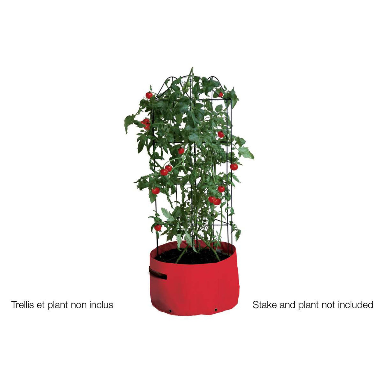 Jardinière ronde pour tomates, 18'' (emballage de 2)