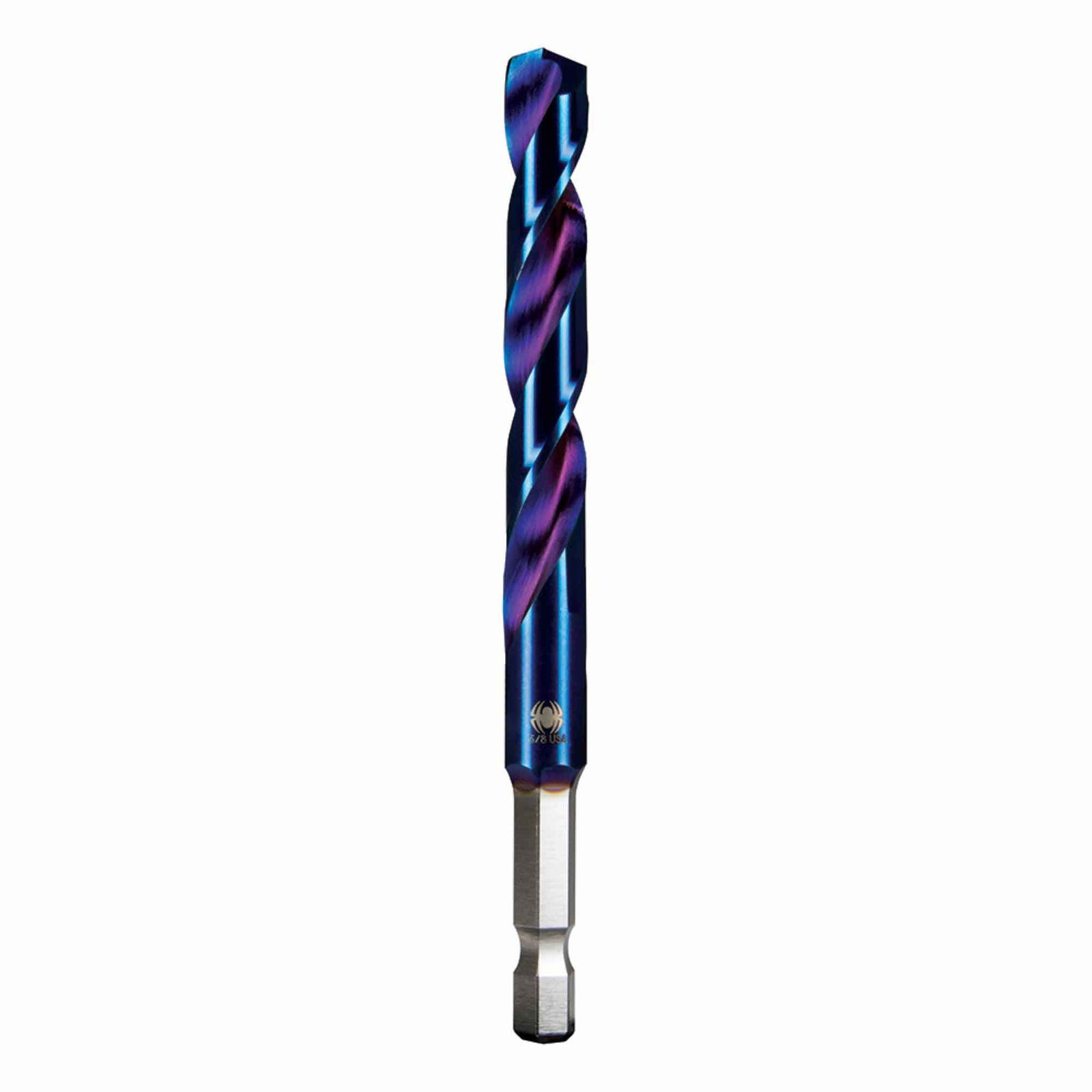 Foret Stinger Mach-Blue pour métal et bois HSS, 3/8" x 4-1/4"