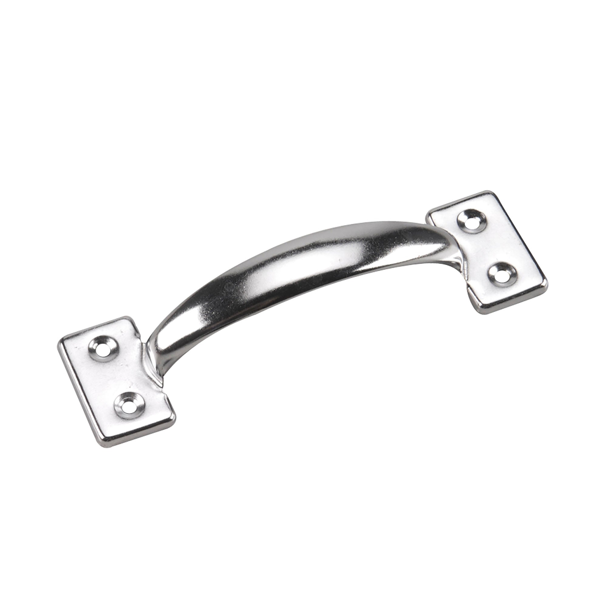 Poignée tout-usage au fini zinc, 6-1/2''
