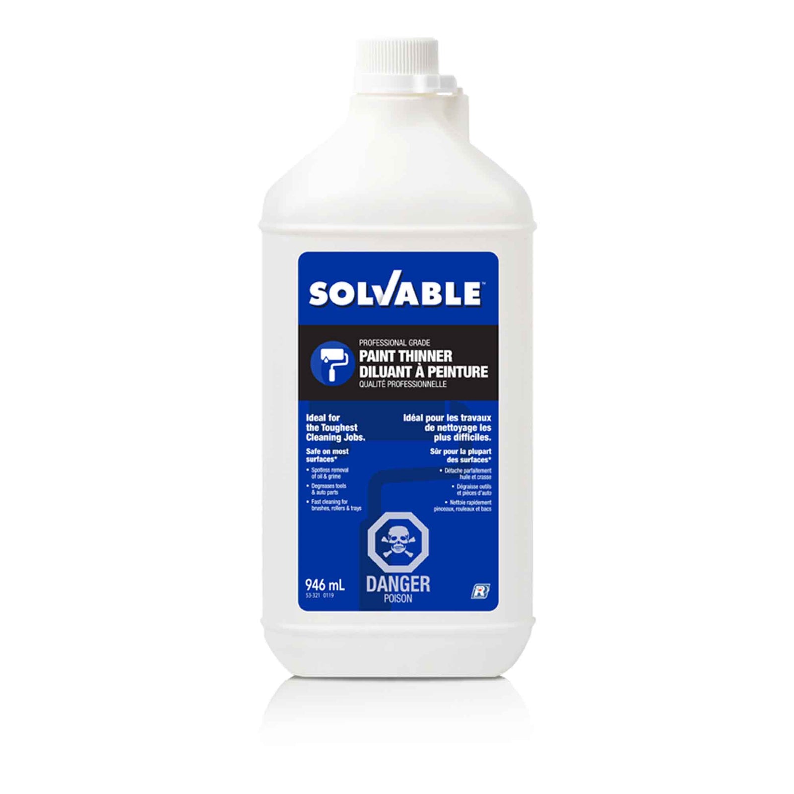 Diluant à peinture Solvable, 946 ml