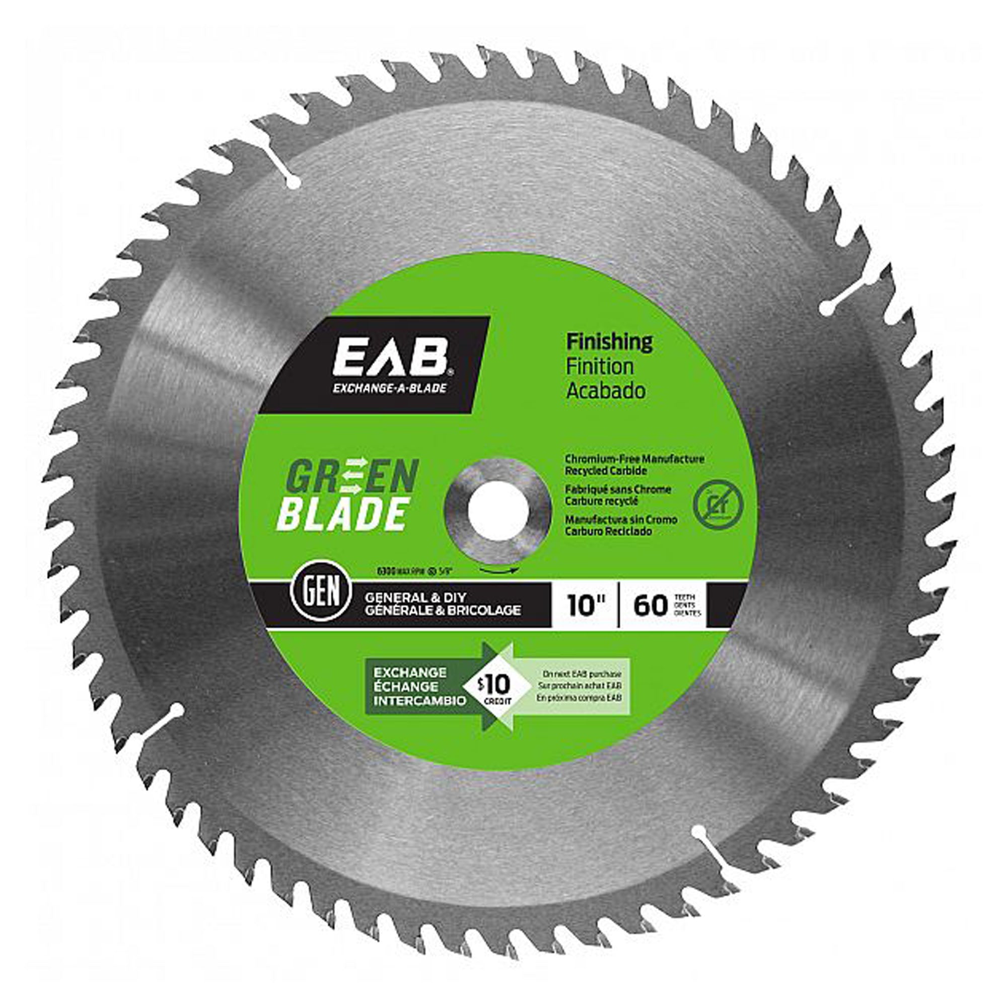 Lame de scie alternative bimétal pour métal 10'' x 60 dents 