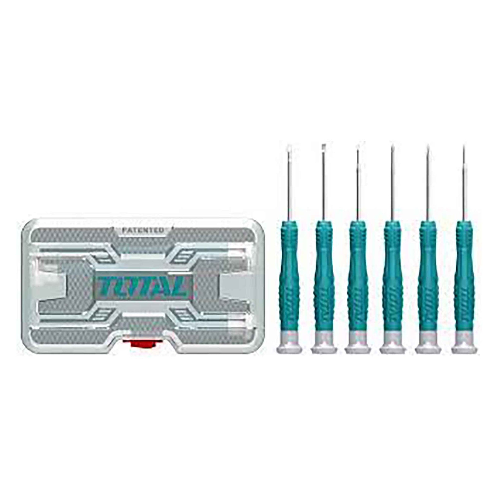 Ensemble de 6 tournevis de précision Total tools