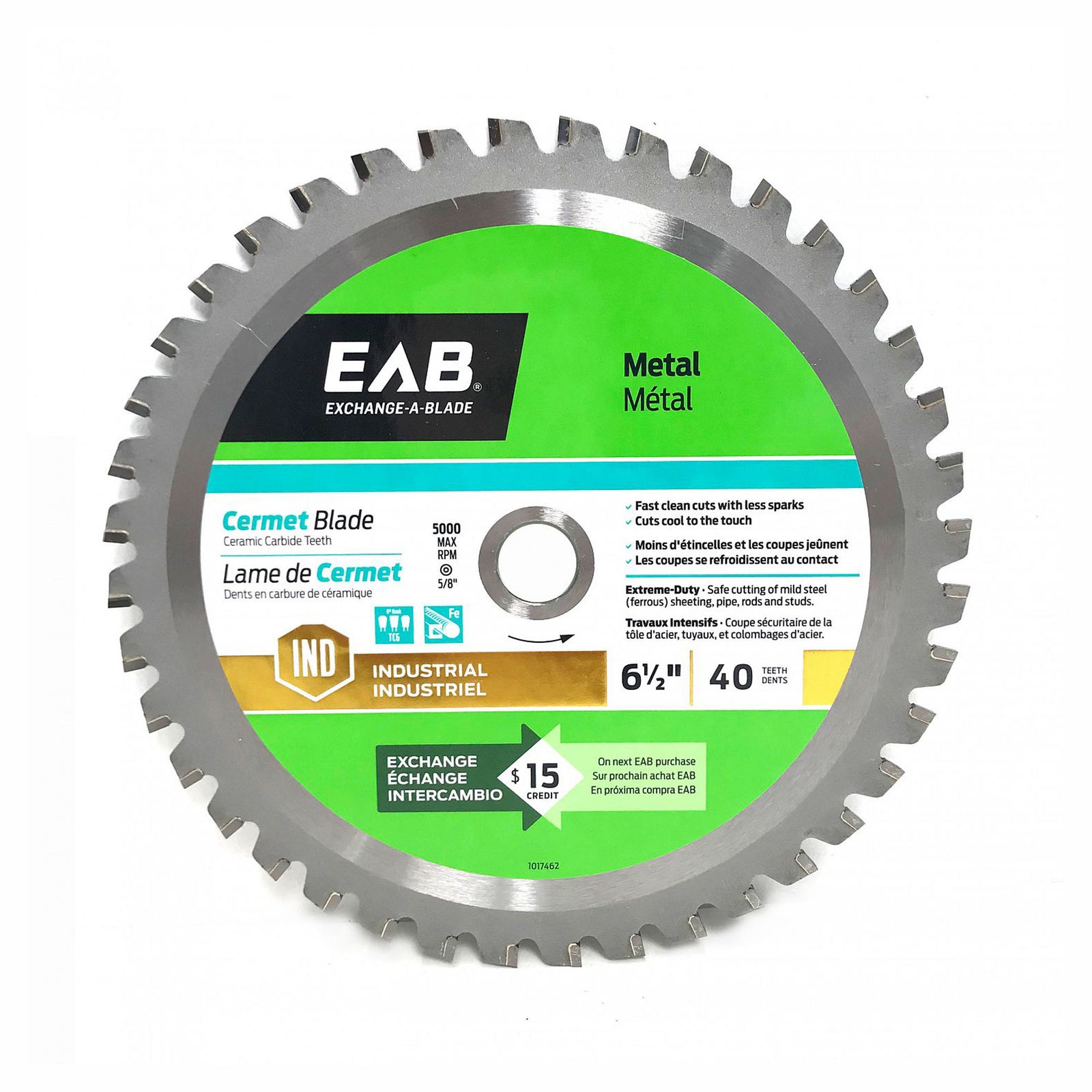 Lame de scie à métaux, 6-1/4'' x 60 dents