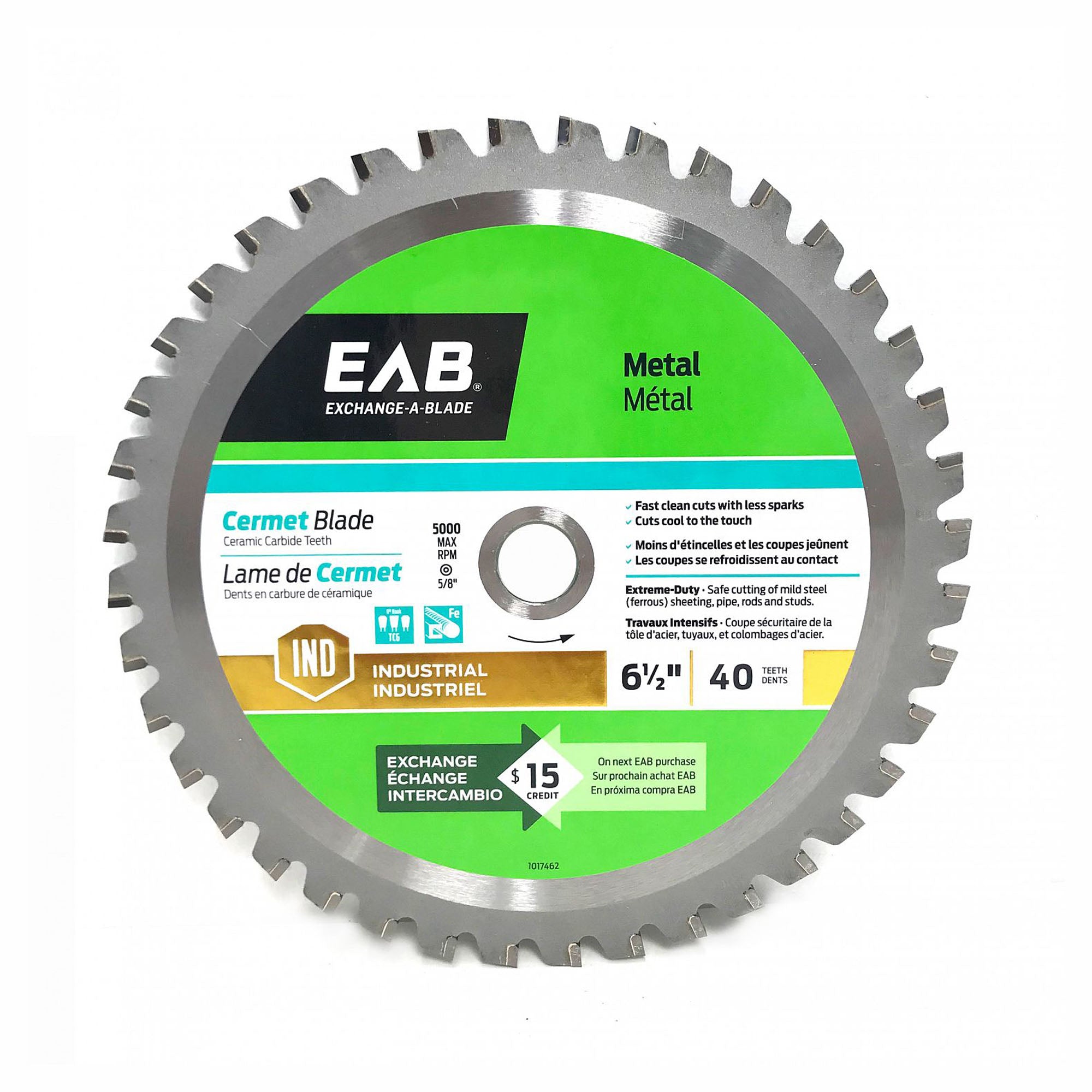 Lame de scie à métaux, 6-1/4'' x 60 dents