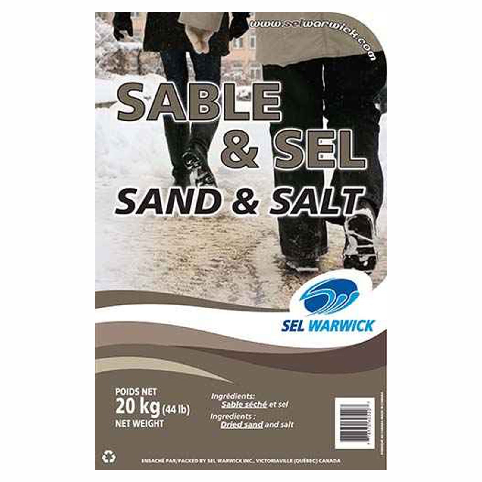 Mélange sel et sable, 20kg