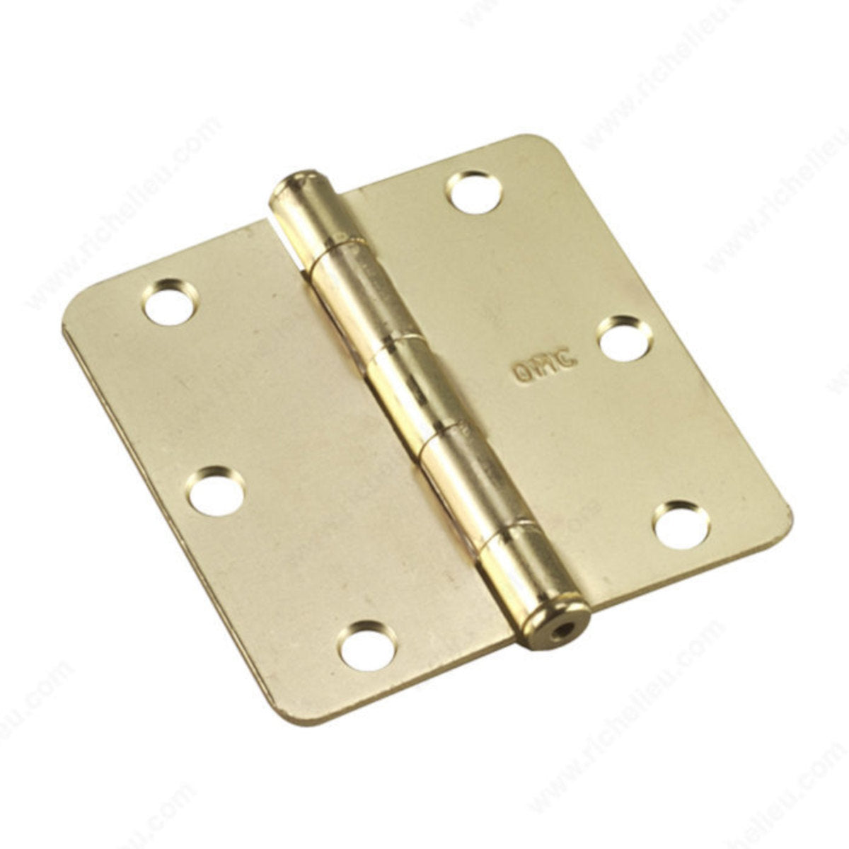 Penture 3-1/2'' x 3-1/2'', laiton (emballage de 2)