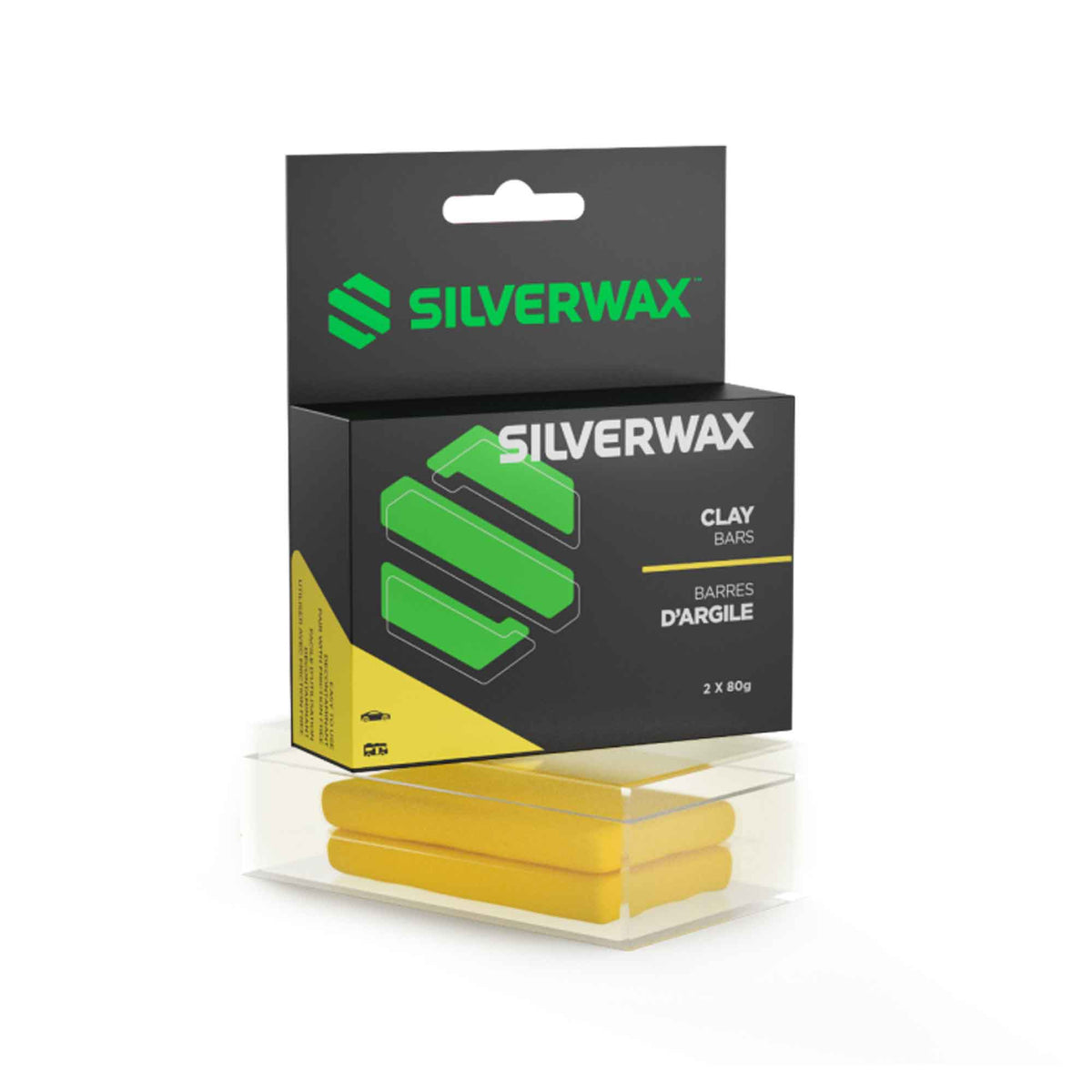 Barre d'argile Clay Bar (emballage de 2)