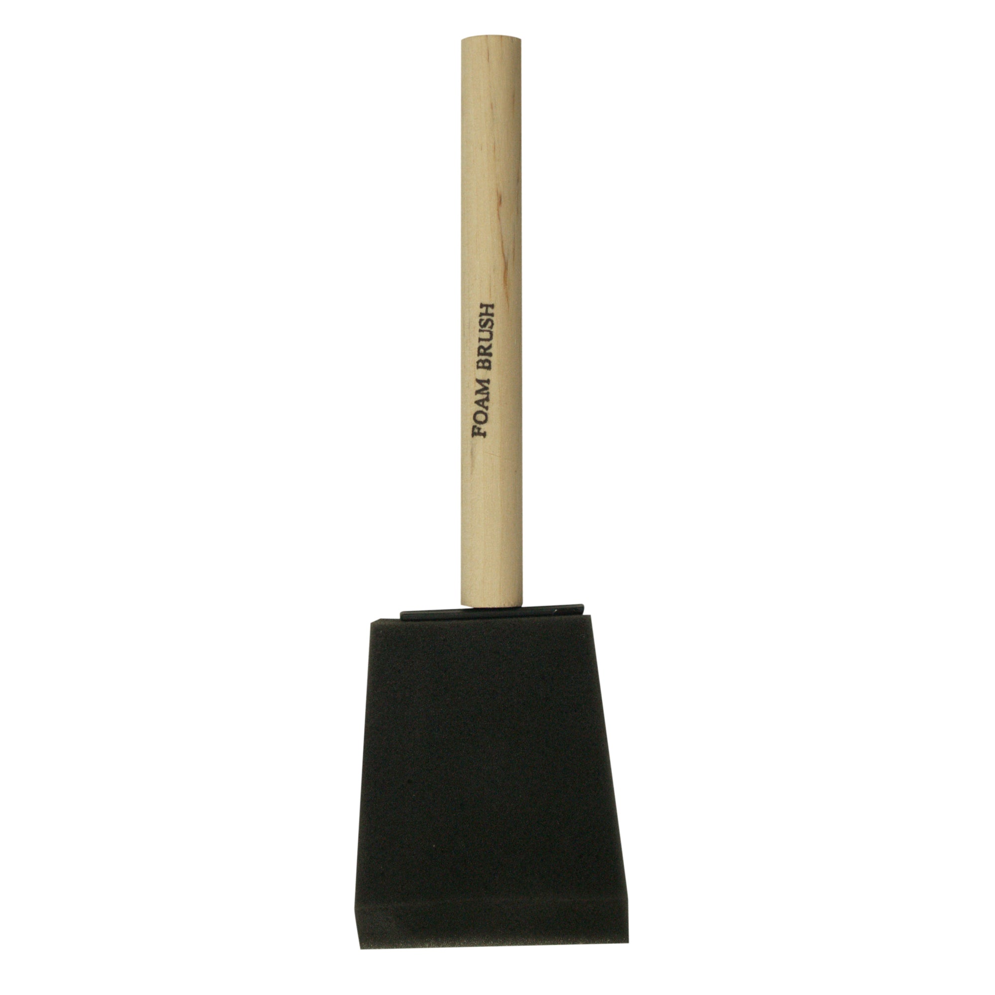 Pinceau mousse de 3 po, série Utility, manche en bois
