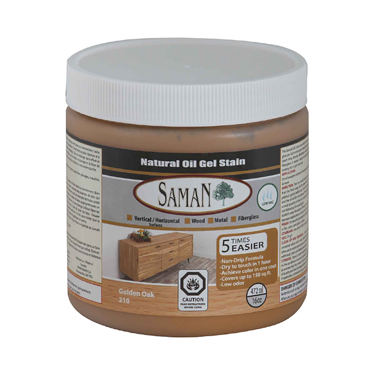 Teinture Gel, noyer foncé , 472 ml