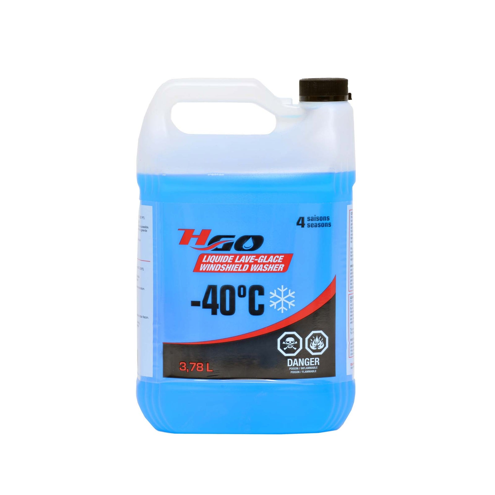 Liquide lave vitre, -40 degré, 3,78 litres