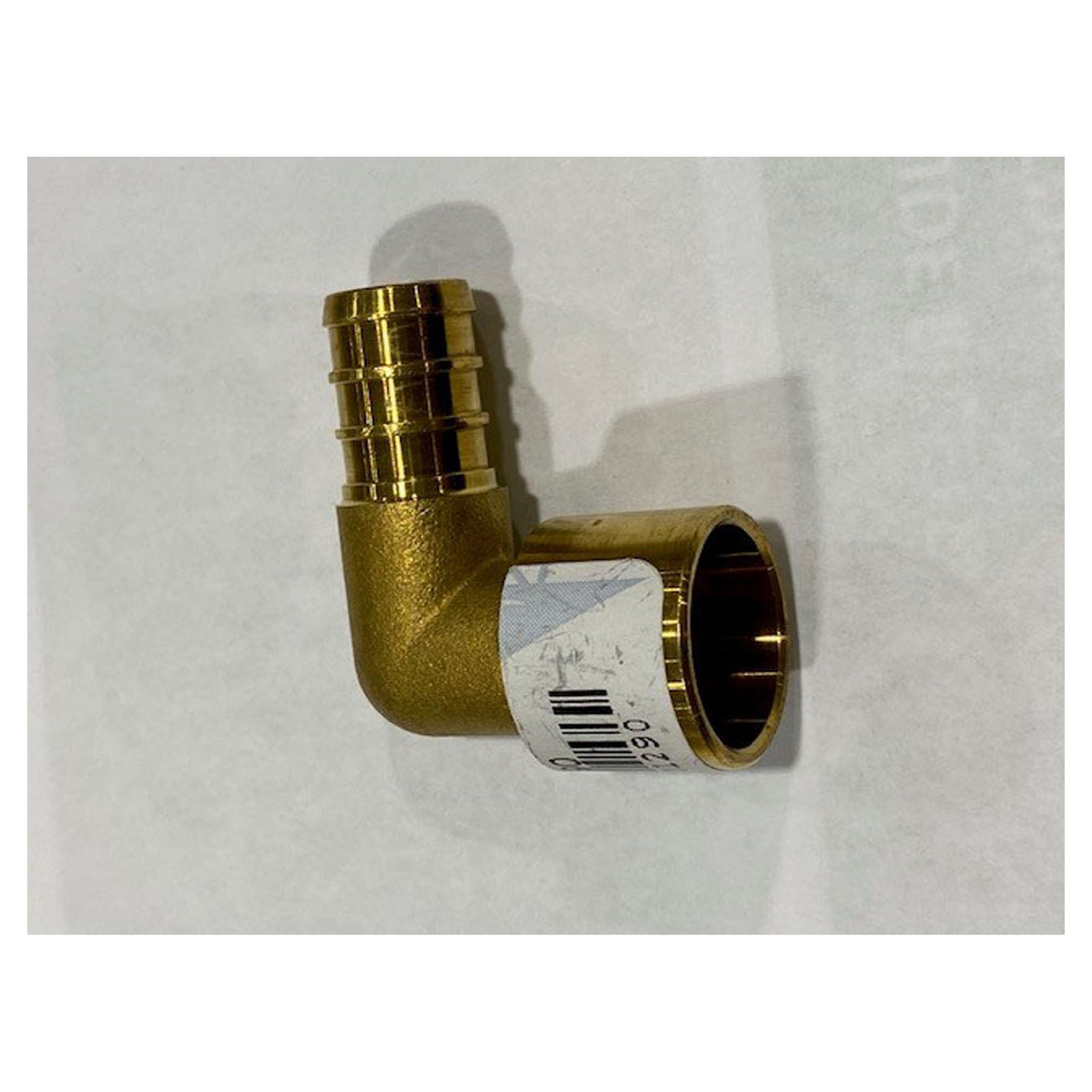 Coude en laiton, 1/2'' PEX x 1/2'' à souder