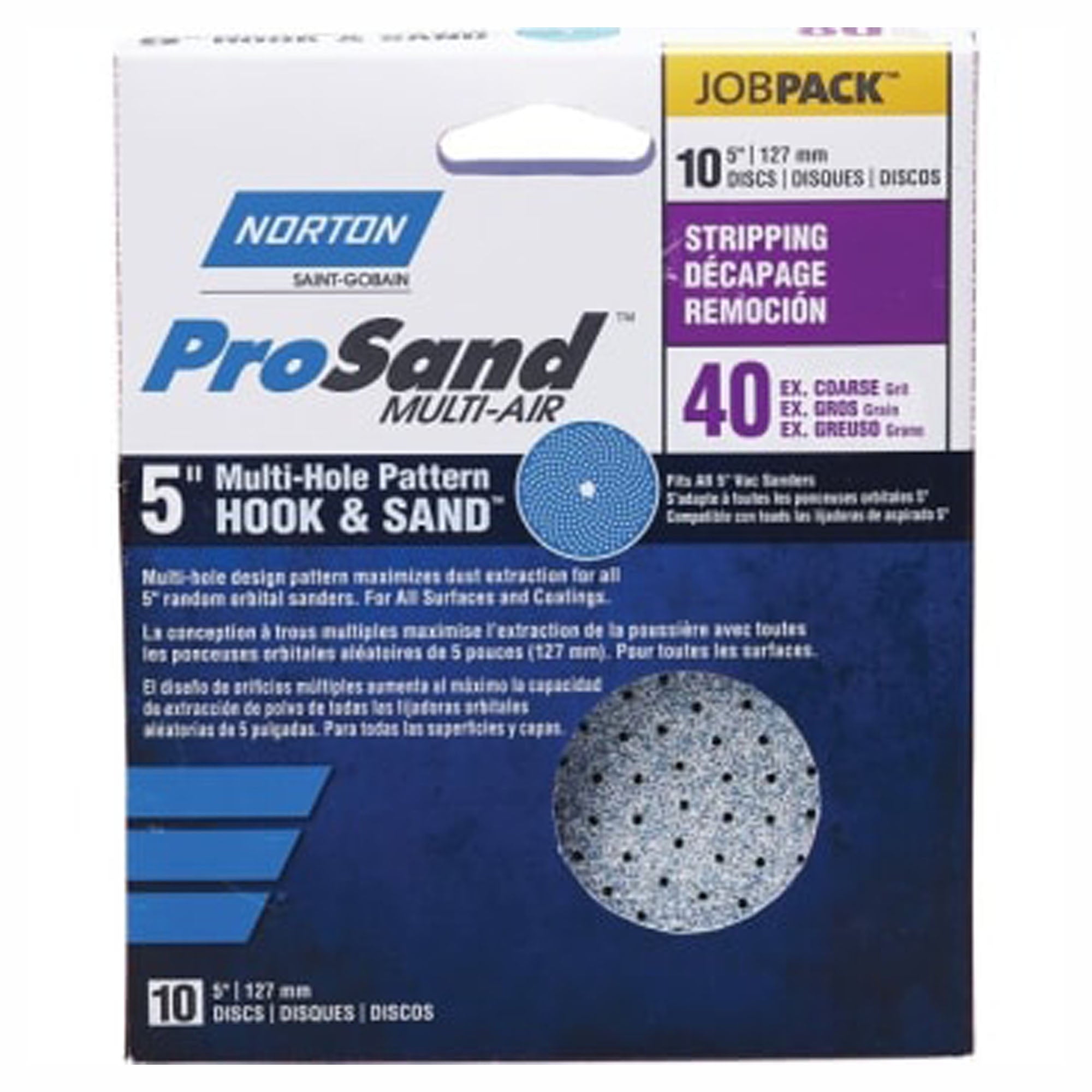 Disque de ponçage, H/L, 5'', 40 gr