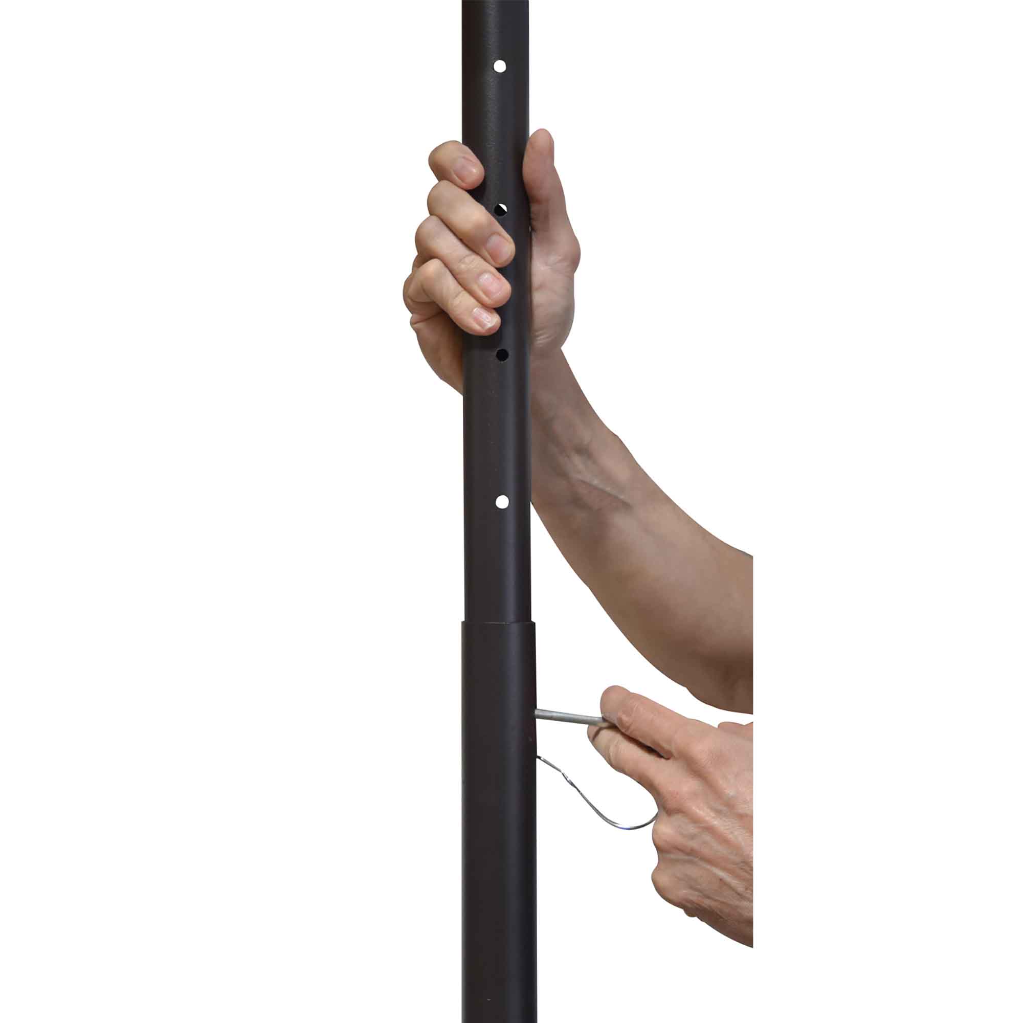 Poteau hivernal universel ajustable pour gazebo, 78''-118''