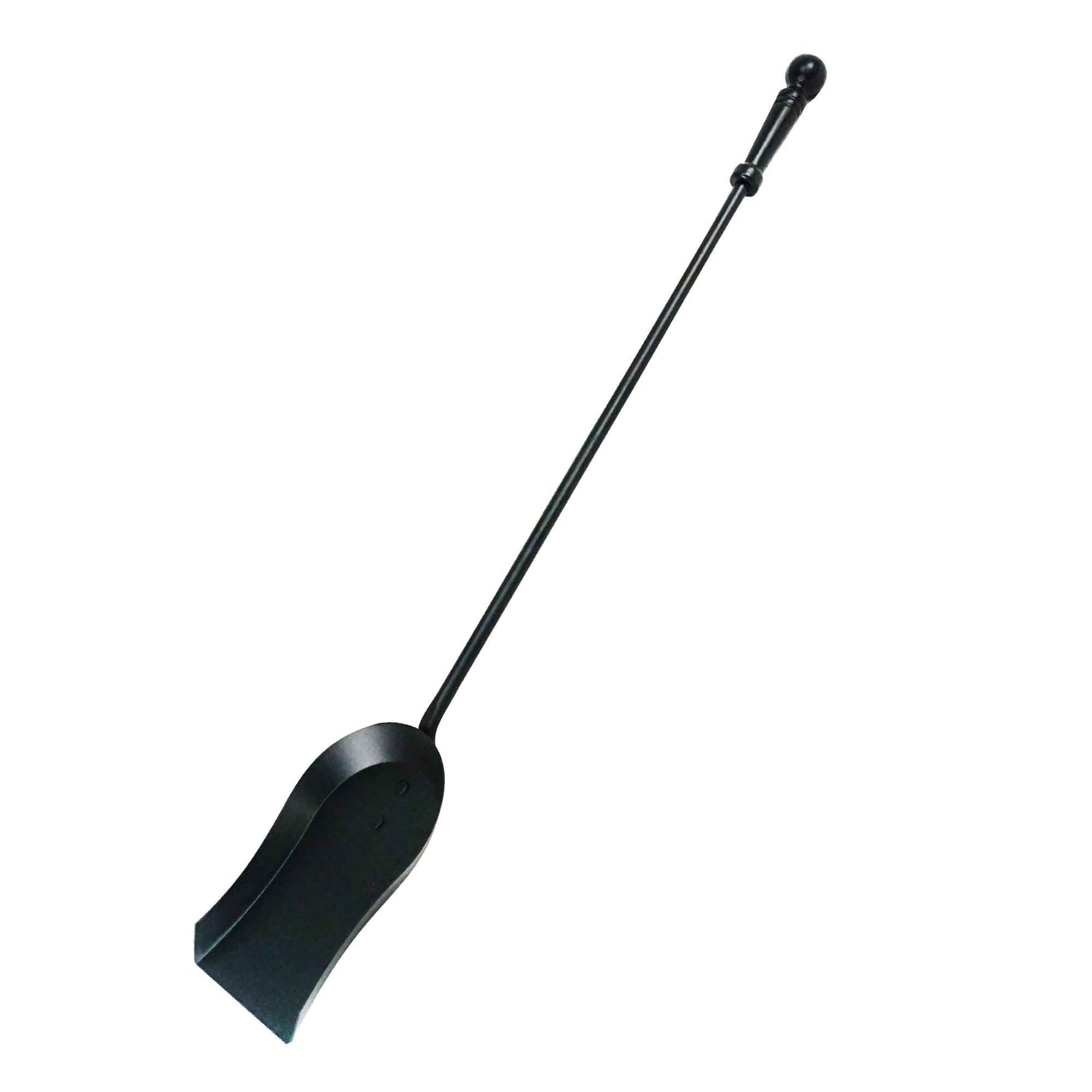 Pelle pour foyer en acier de la collection "August", noir