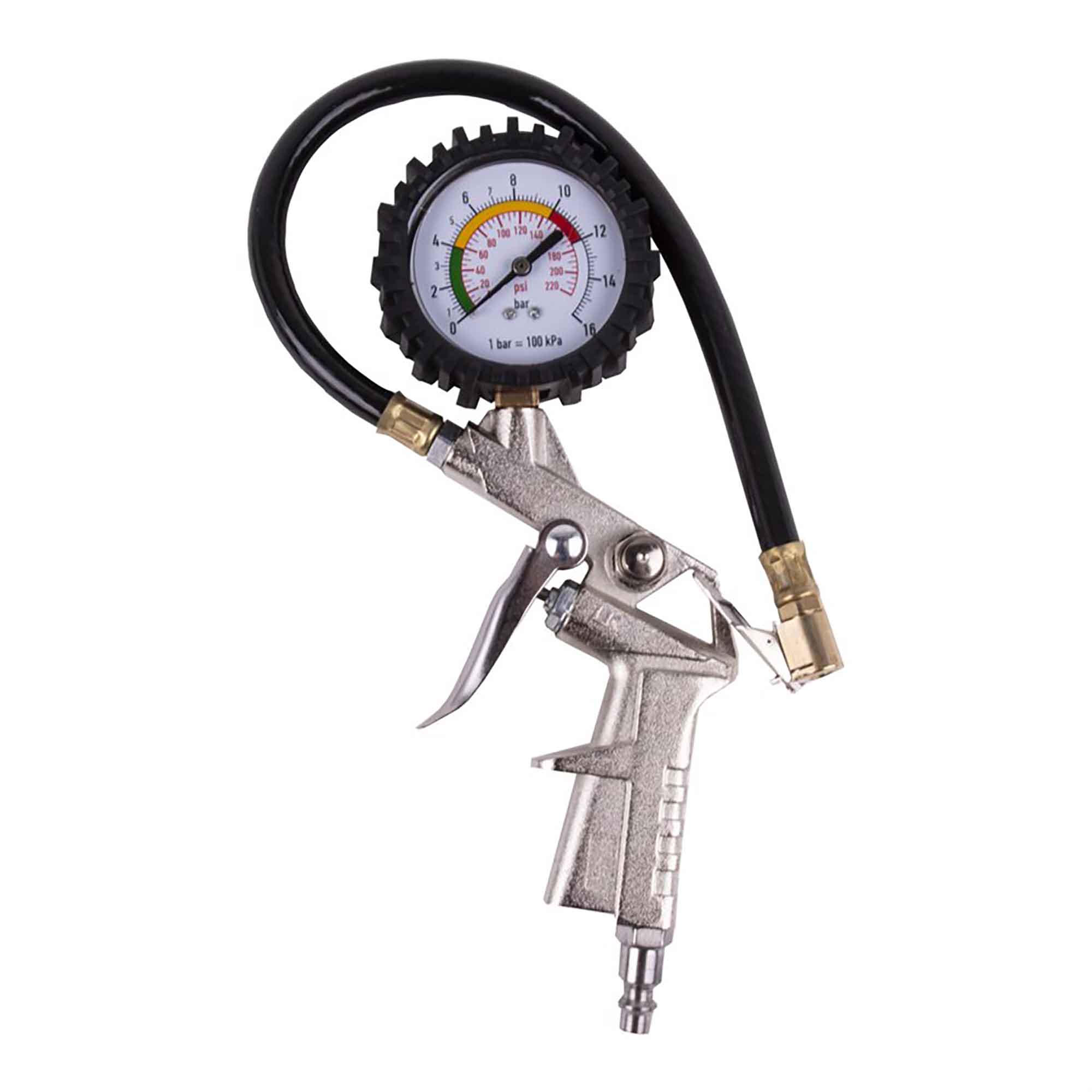 Gonfleur de pneu avec manomètre analogique, 174 psi