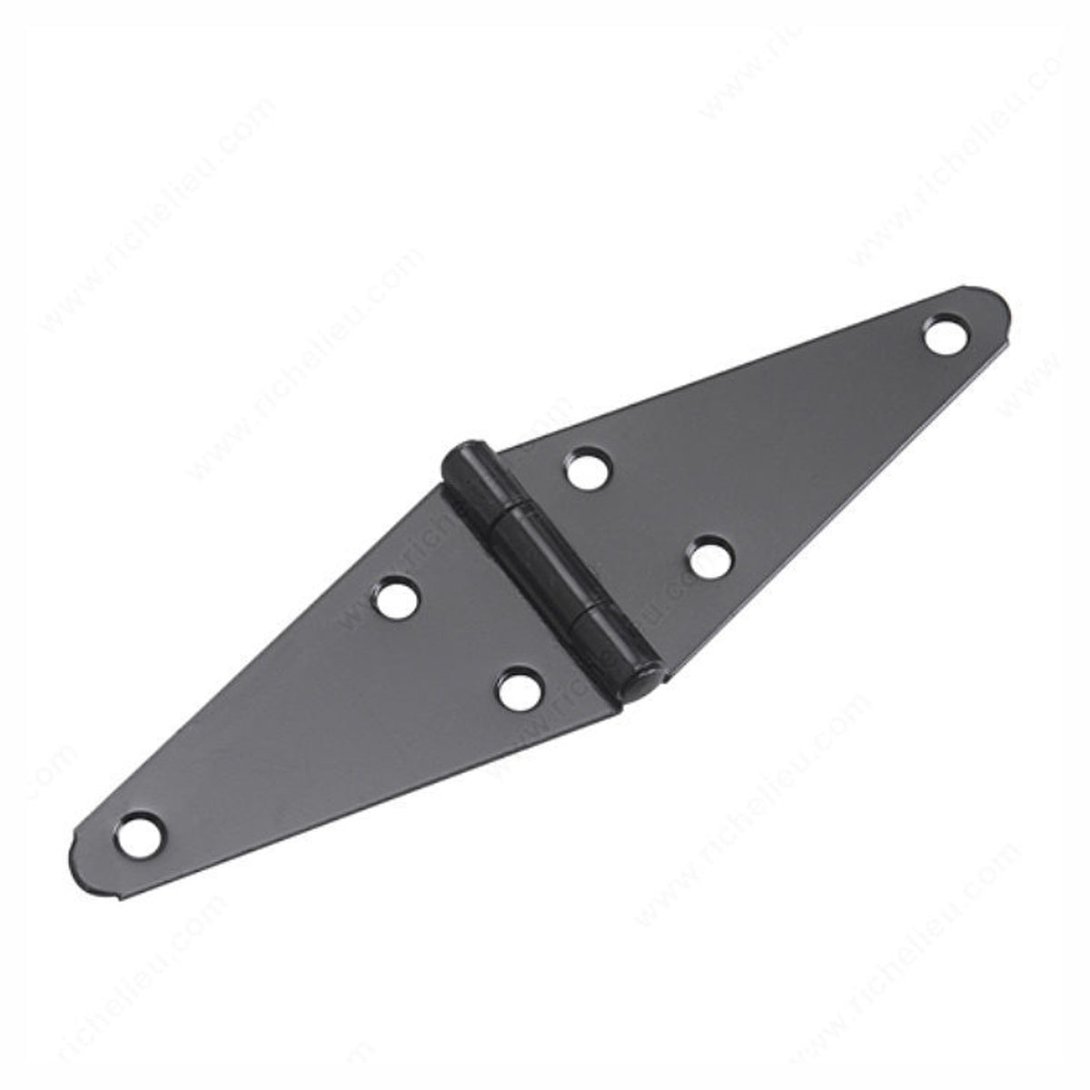 Penture courroie, robuste, noir, 4'' (emballage de 2)