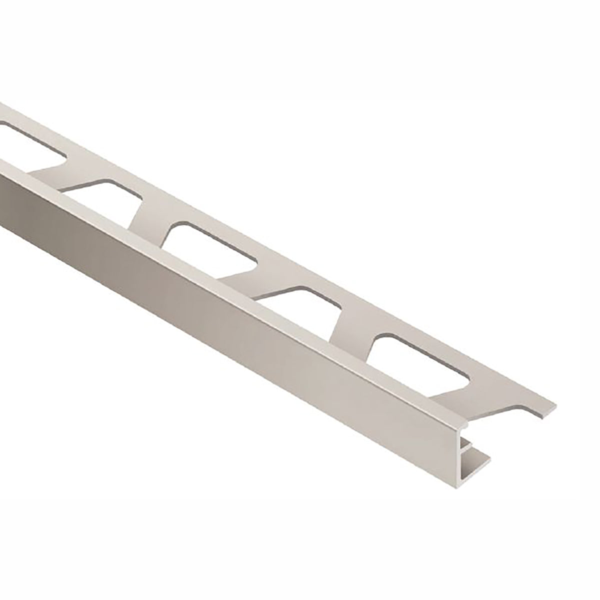 Moulure profilée de protection pour transition en pente 87° en nickel anodisé 3/8''