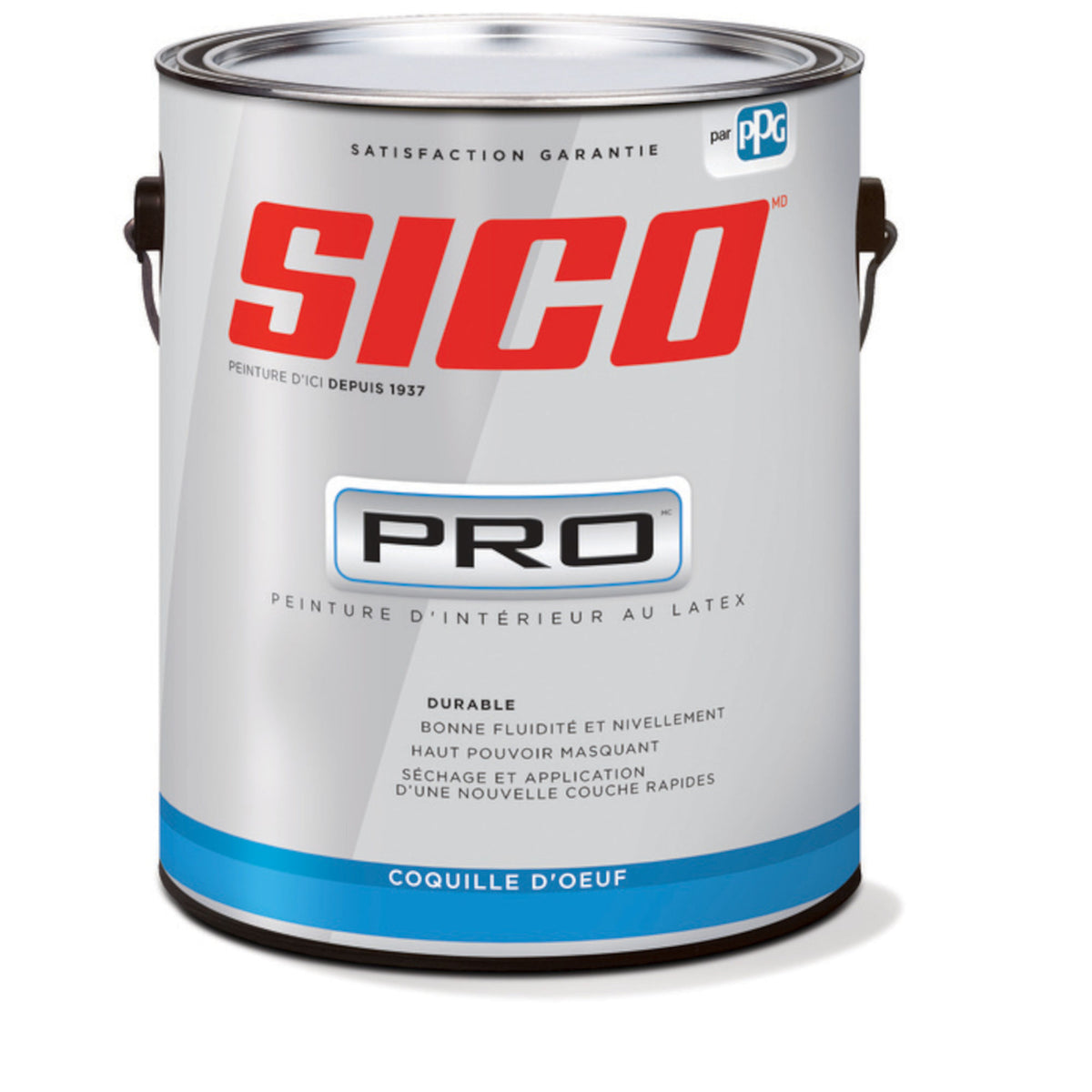 Peinture sico pro, coquille d'œuf, base 1, 3,66 litres