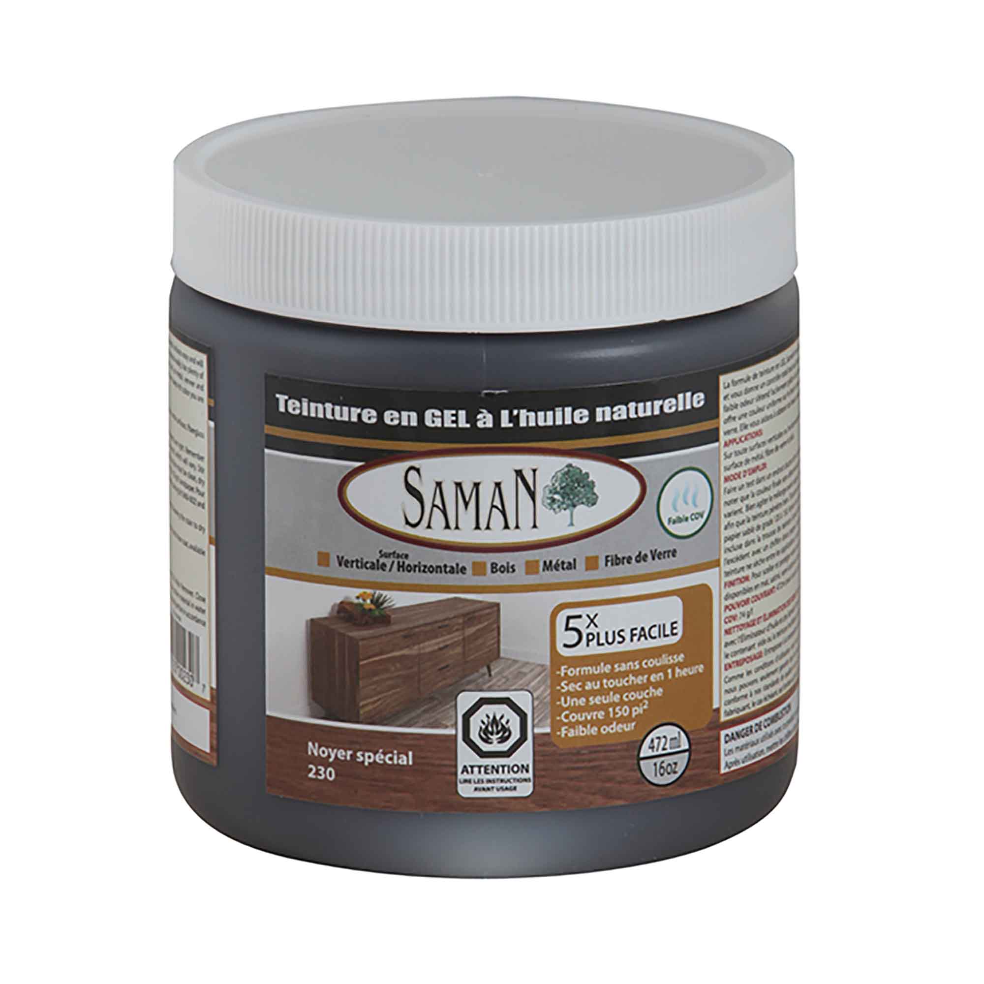 Teinture Gel, noyer spécial, 472 ml