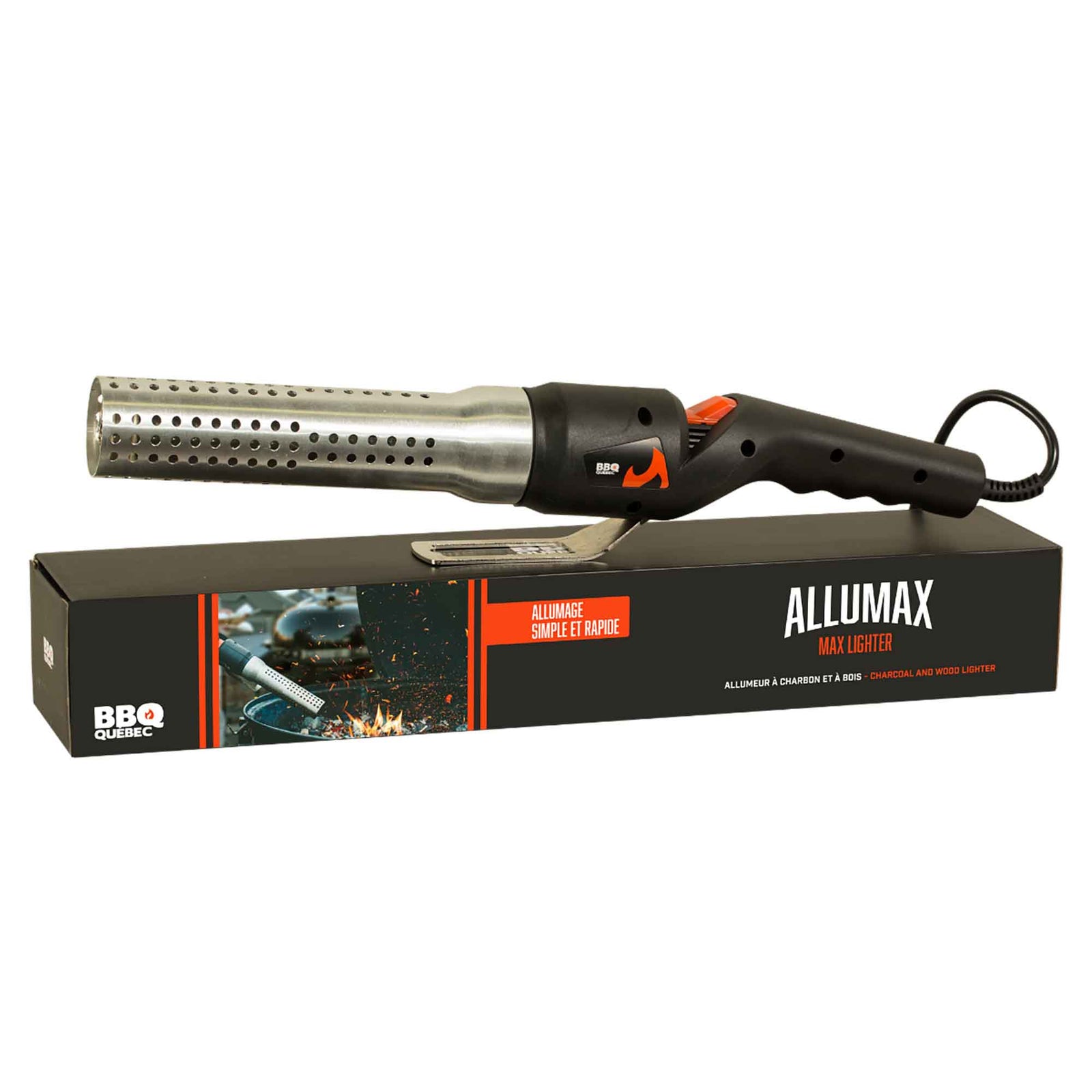 Allumeur pour charbon de bois, Allumax