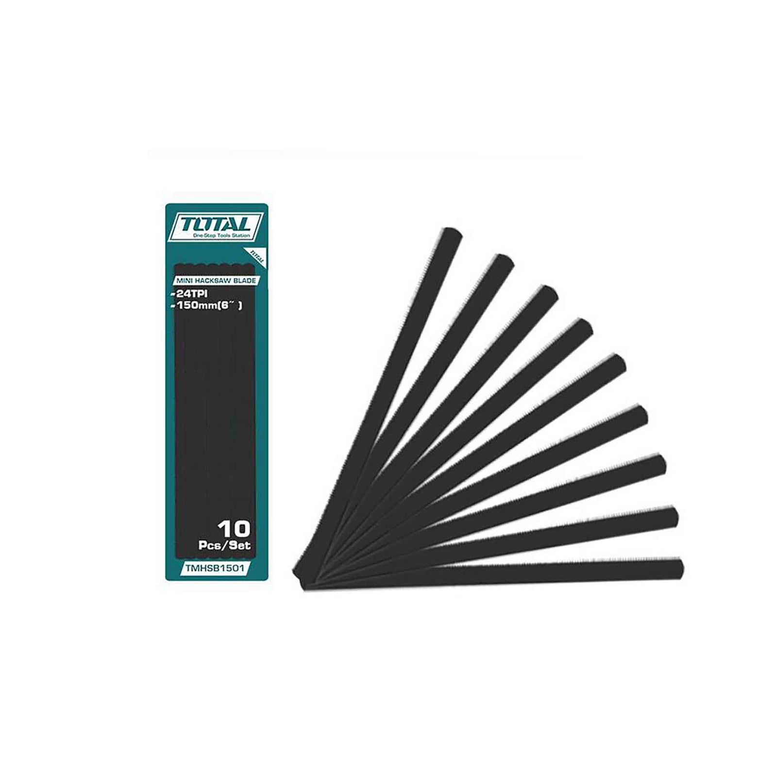 Lame de mini scie à métaux, 6'' (10 morceaux)