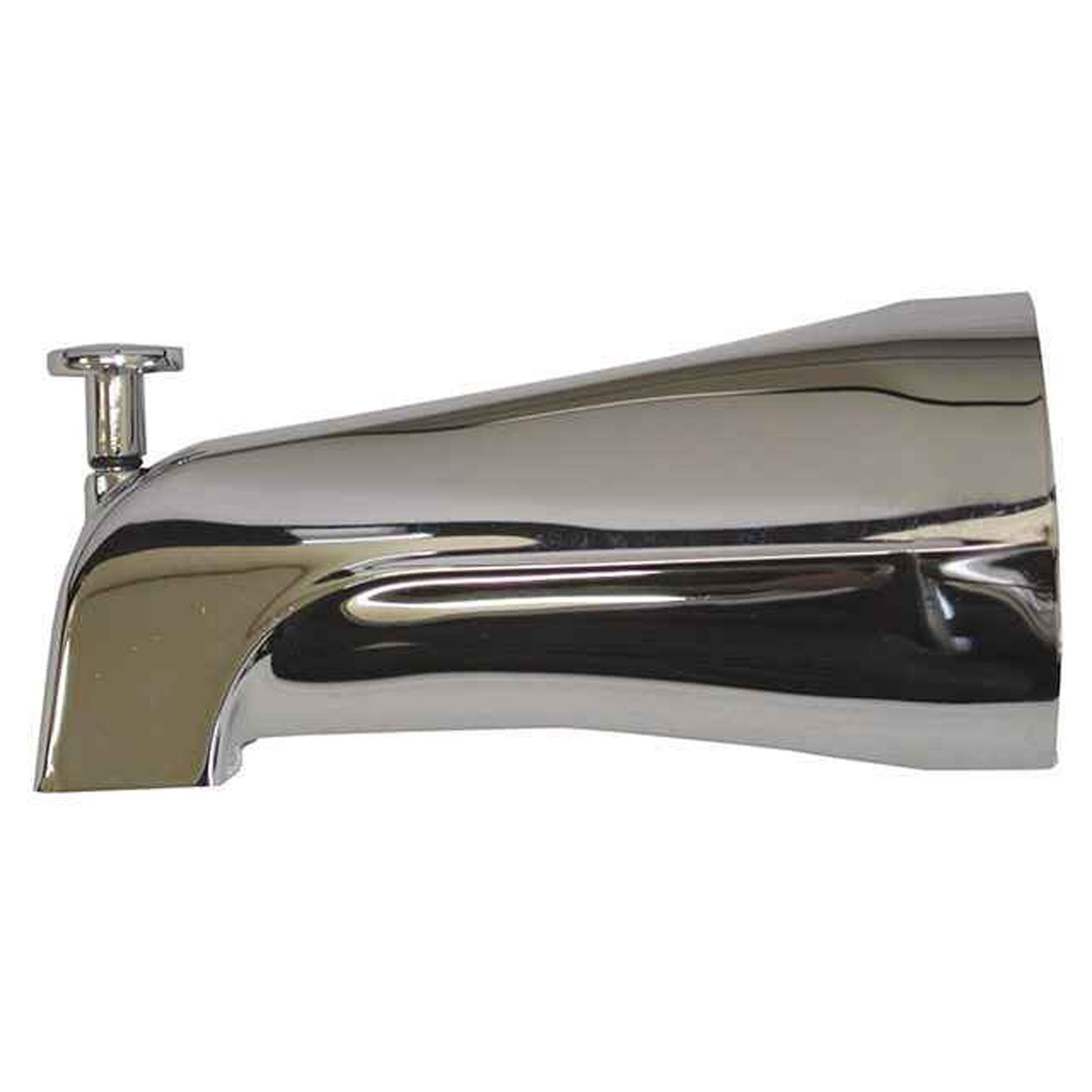 Bec inverseur de baignoire, chrome
